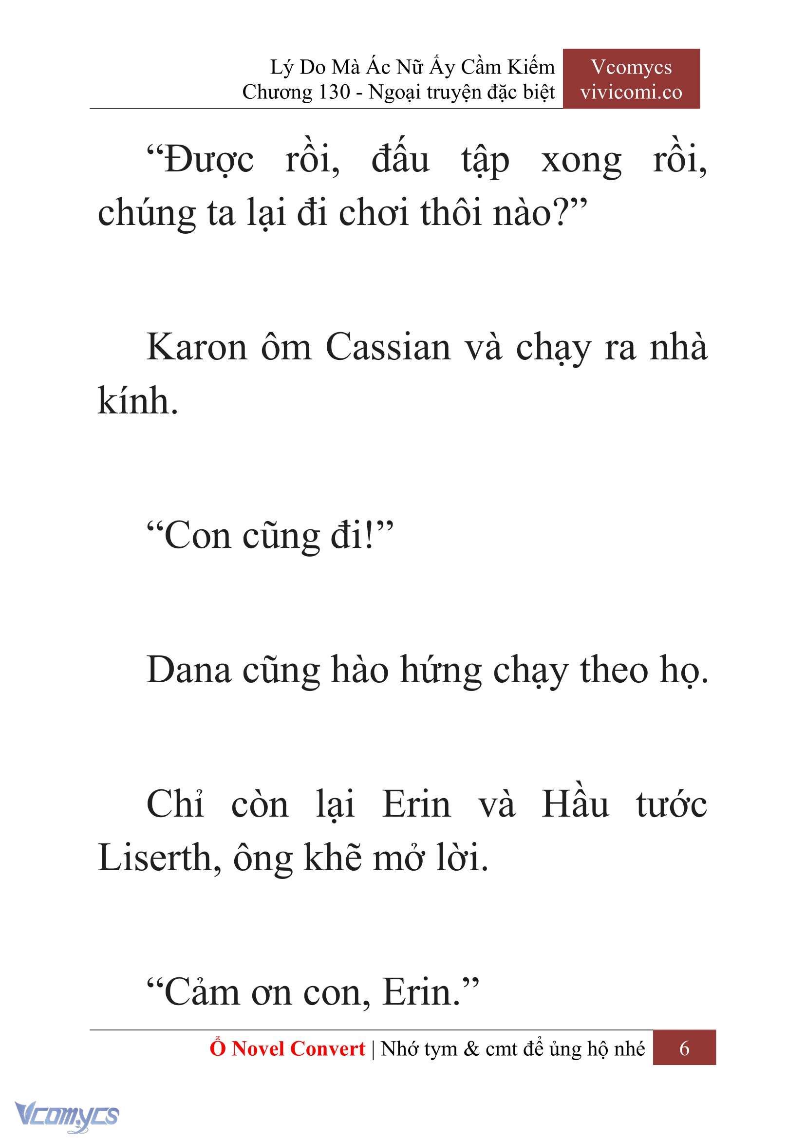 [Novel] Lý Do Mà Ác Nữ Ấy Cầm Kiếm Chap 130 - Next Chap 131