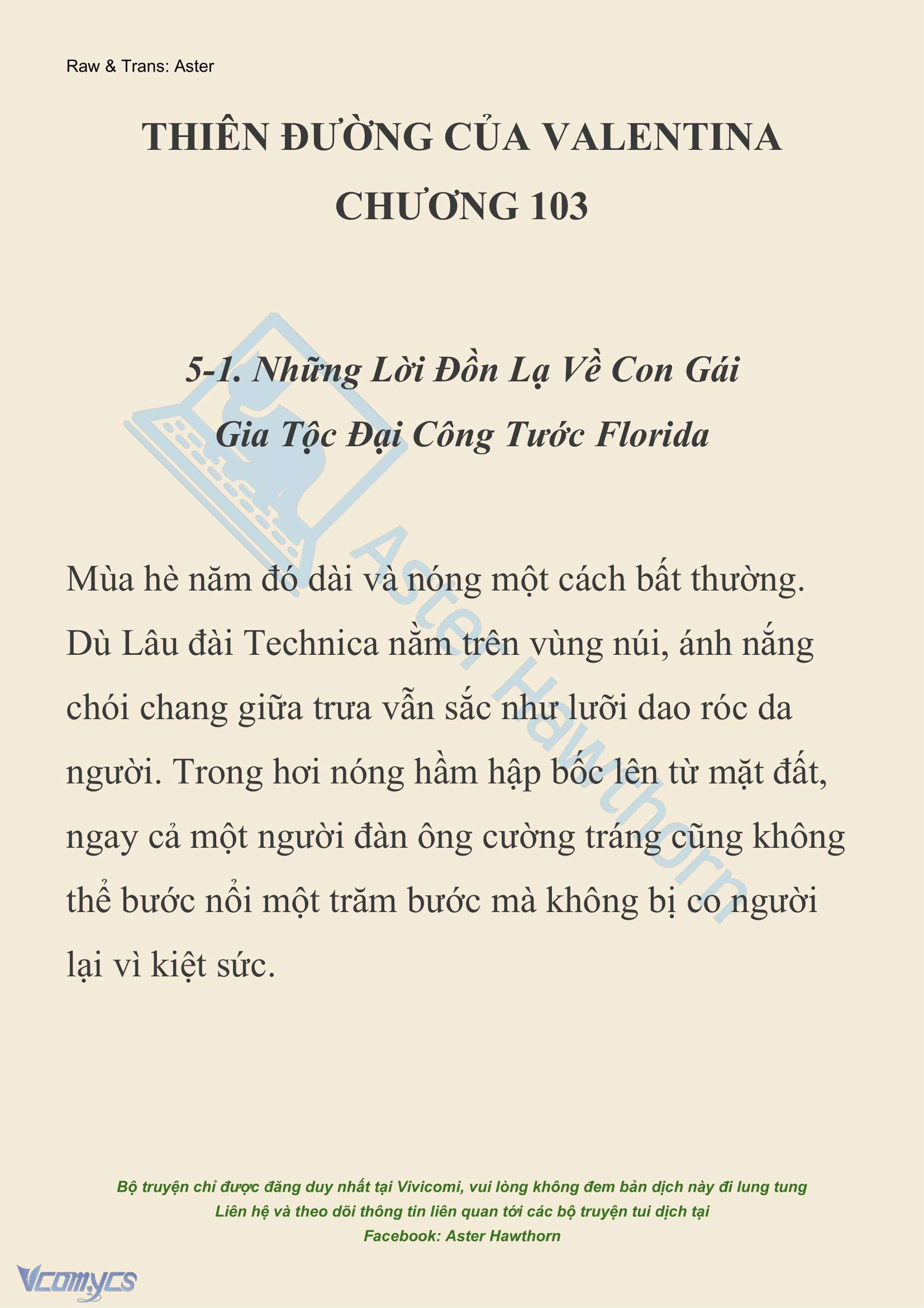 [NOVEL] Thiên Đường Của Valentina Chap 103 - Trang 2