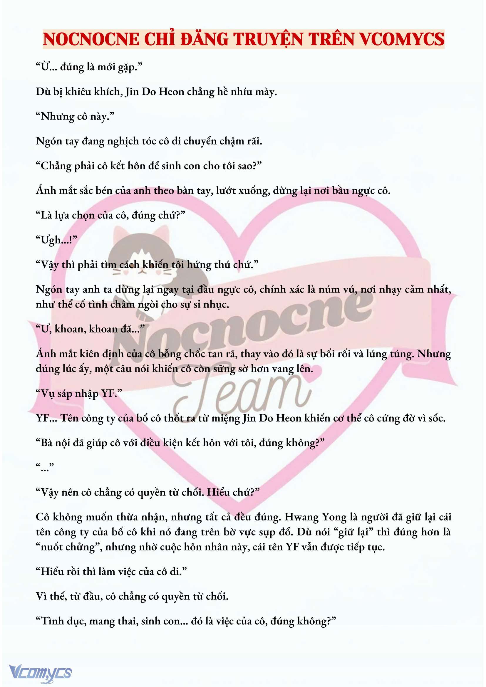 [NOVEL] MANG THAI, CƯỠNG ĐOẠT Chap 9 - Trang 2