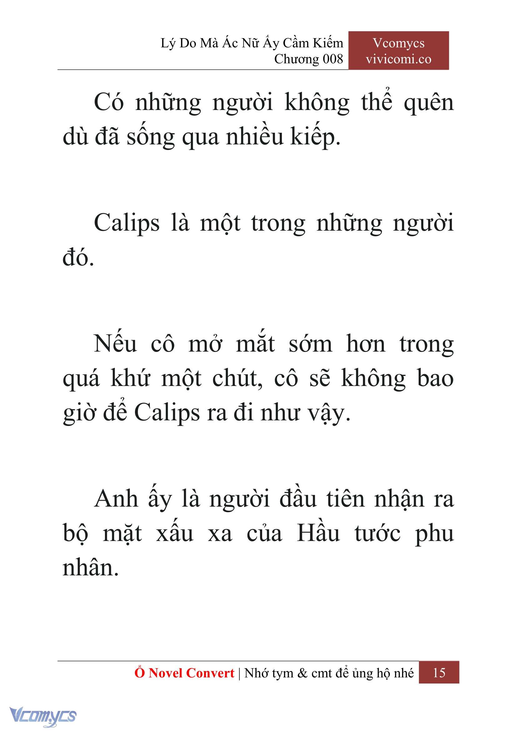 [Novel] Lý Do Mà Ác Nữ Ấy Cầm Kiếm Chap 8 - Trang 2
