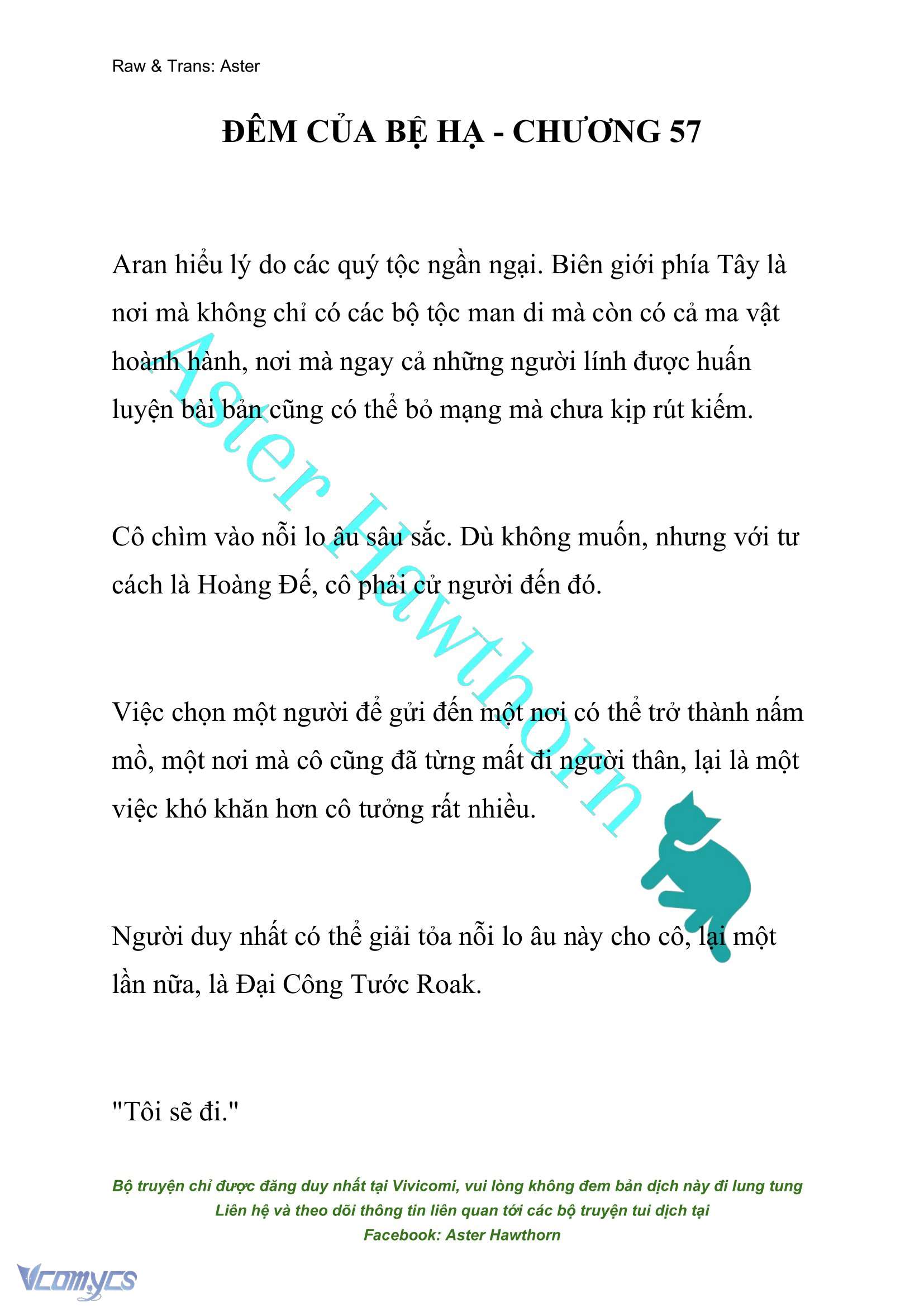 [NOVEL] Đêm Của Bệ Hạ Chap 57 - Trang 2