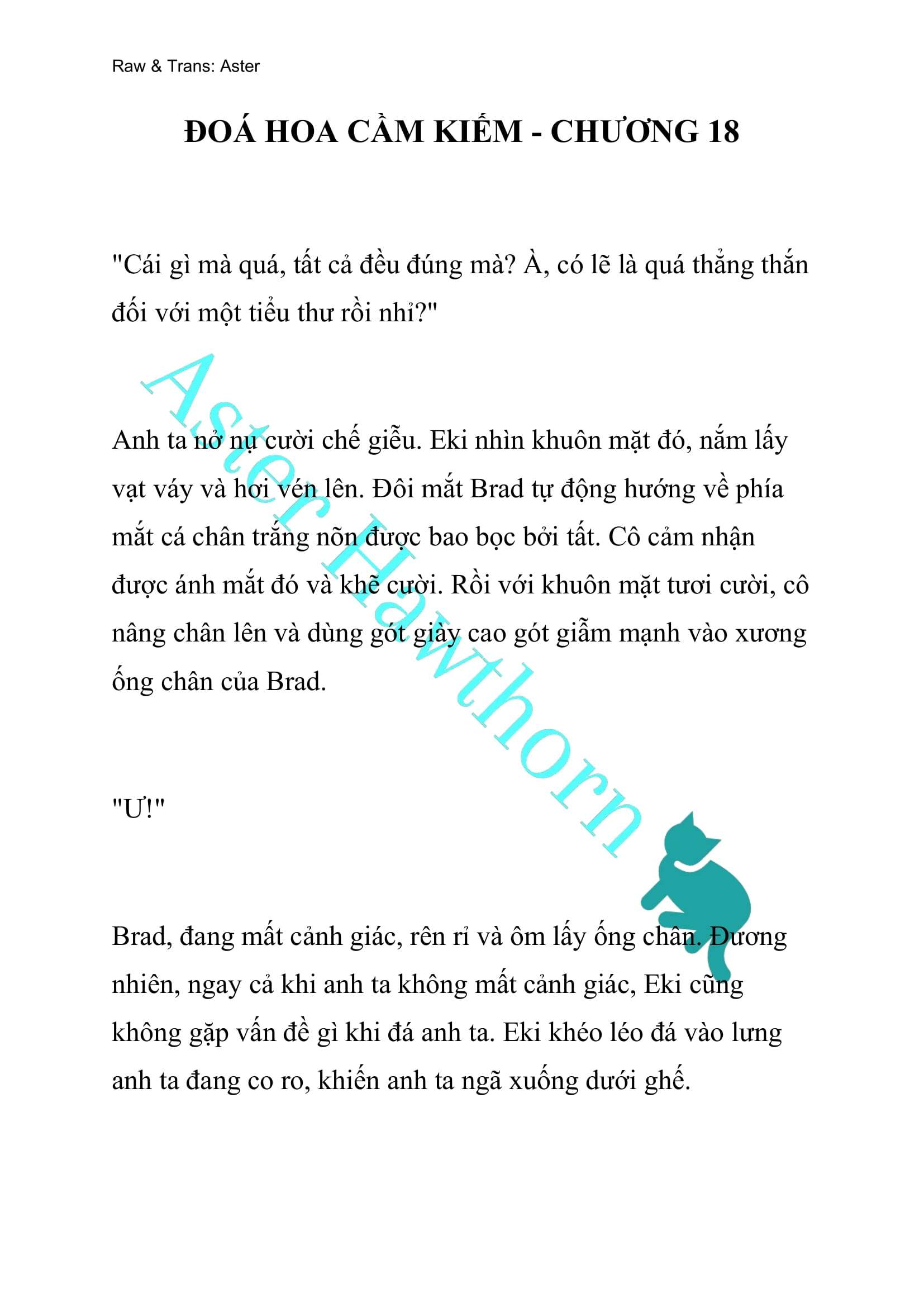 [NOVEL] Đóa Hoa Cầm Kiếm Chap 18 - Trang 2