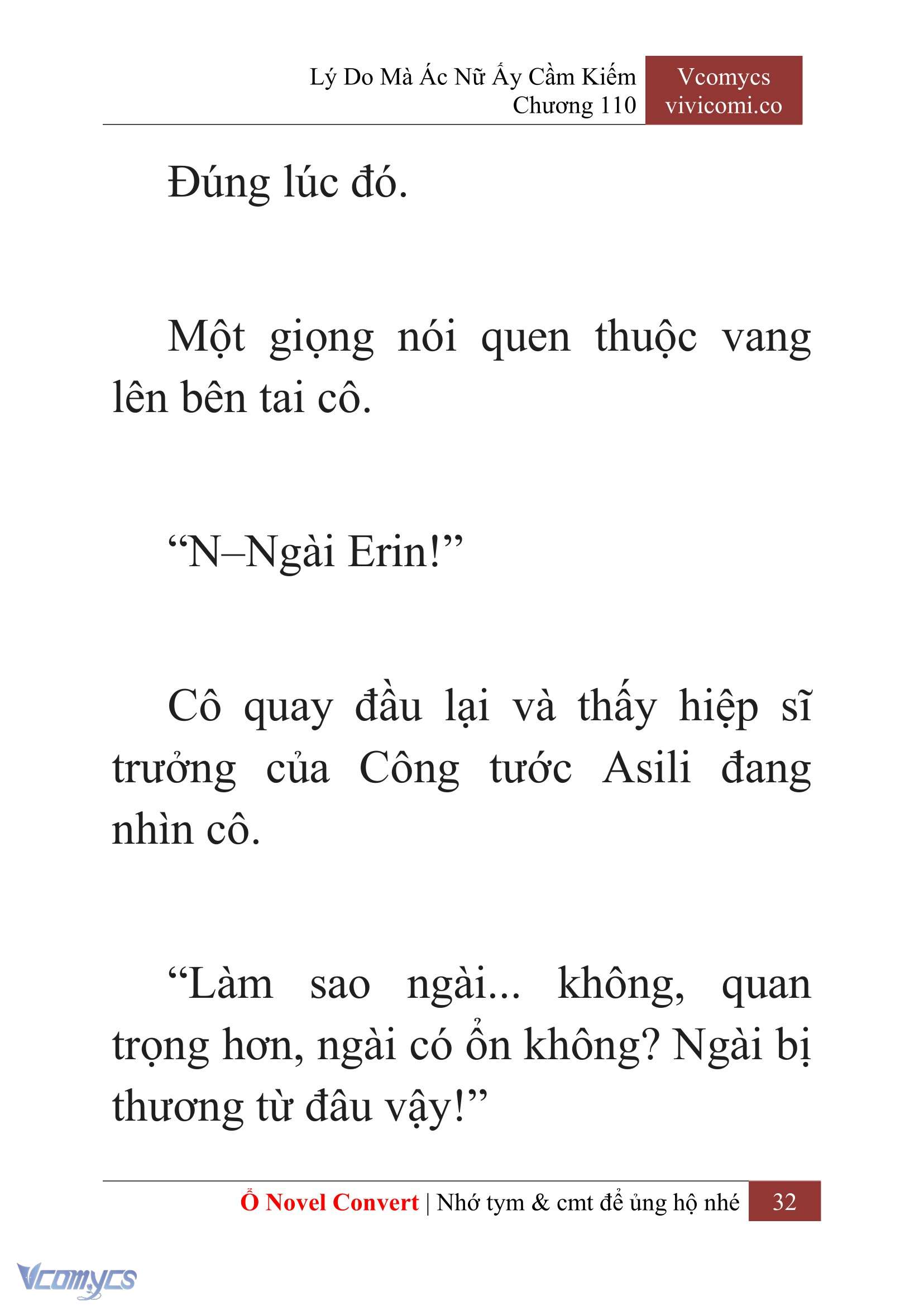 [Novel] Lý Do Mà Ác Nữ Ấy Cầm Kiếm Chap 110 - Trang 2