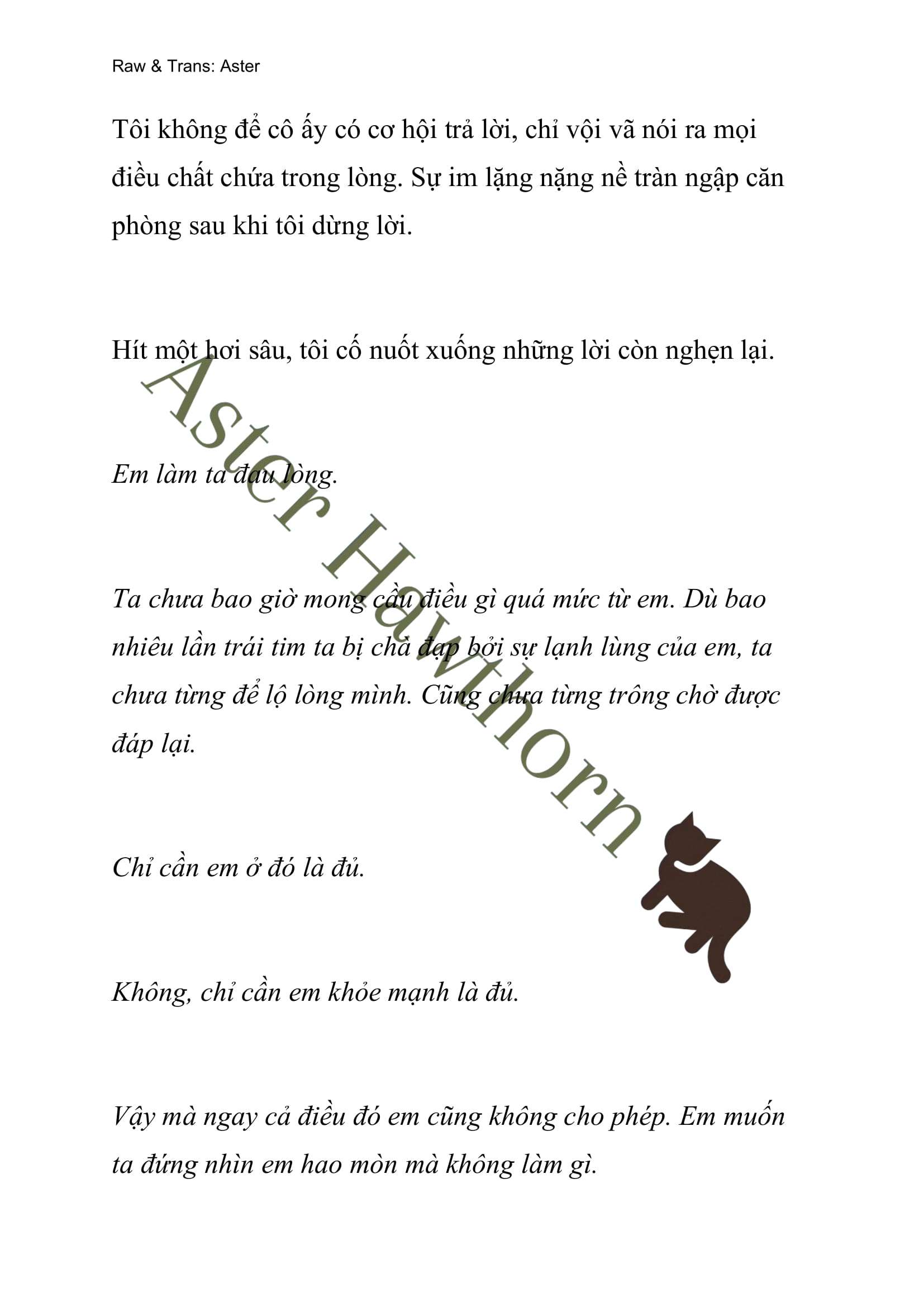 [NOVEL] Ngoại Truyện Cách Để Em Bảo Vệ Anh Chap 67 - Trang 2