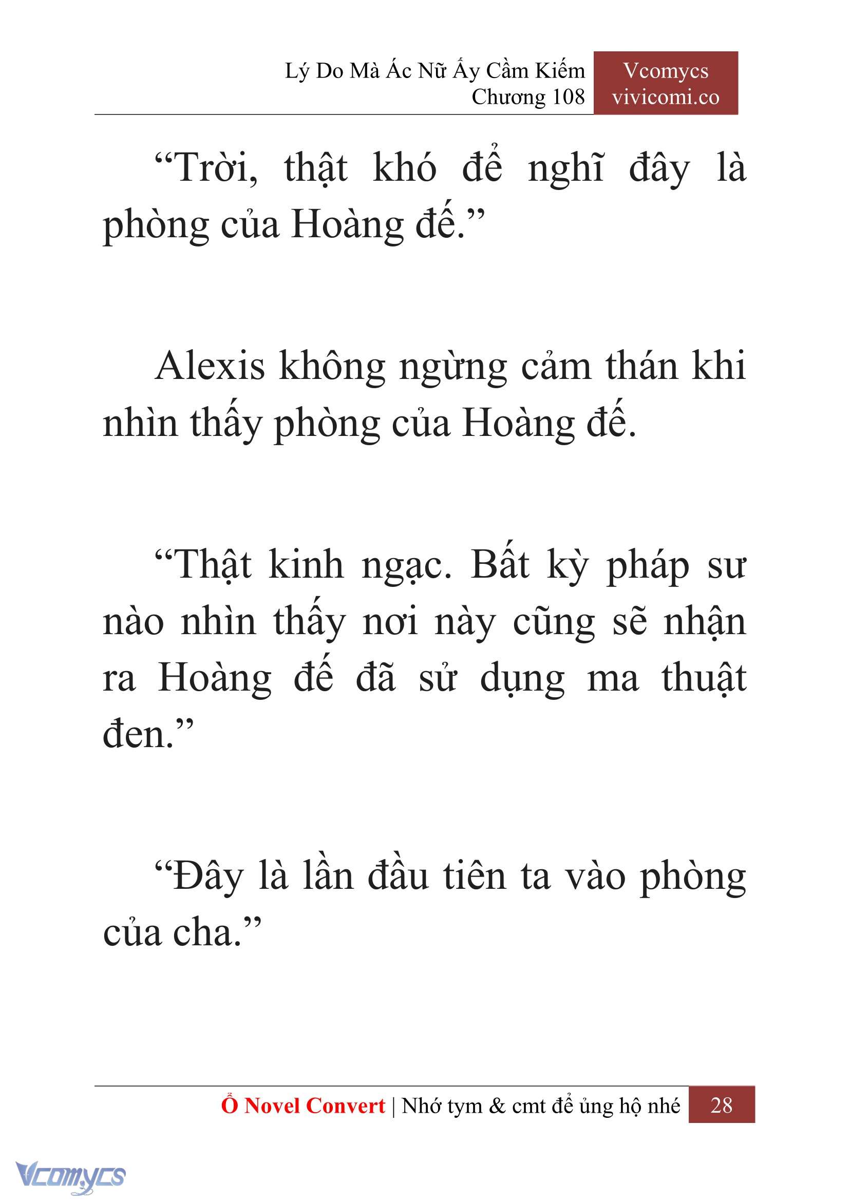 [Novel] Lý Do Mà Ác Nữ Ấy Cầm Kiếm Chap 108 - Trang 2