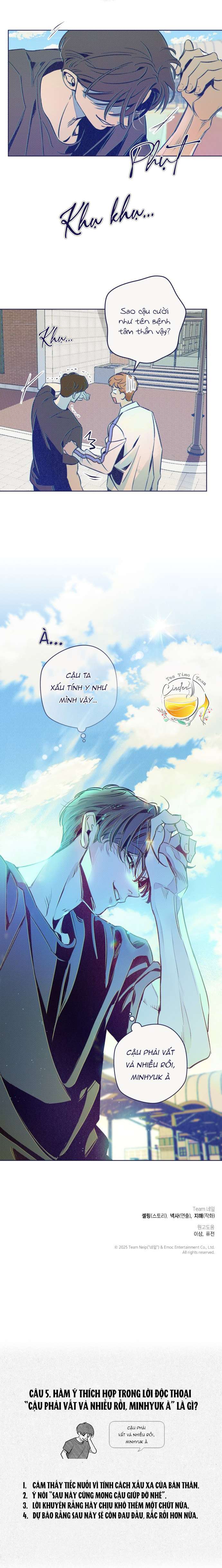 Trắc Nghiệm Bốn Lựa Chọn Chap 5 - Next Chap 6