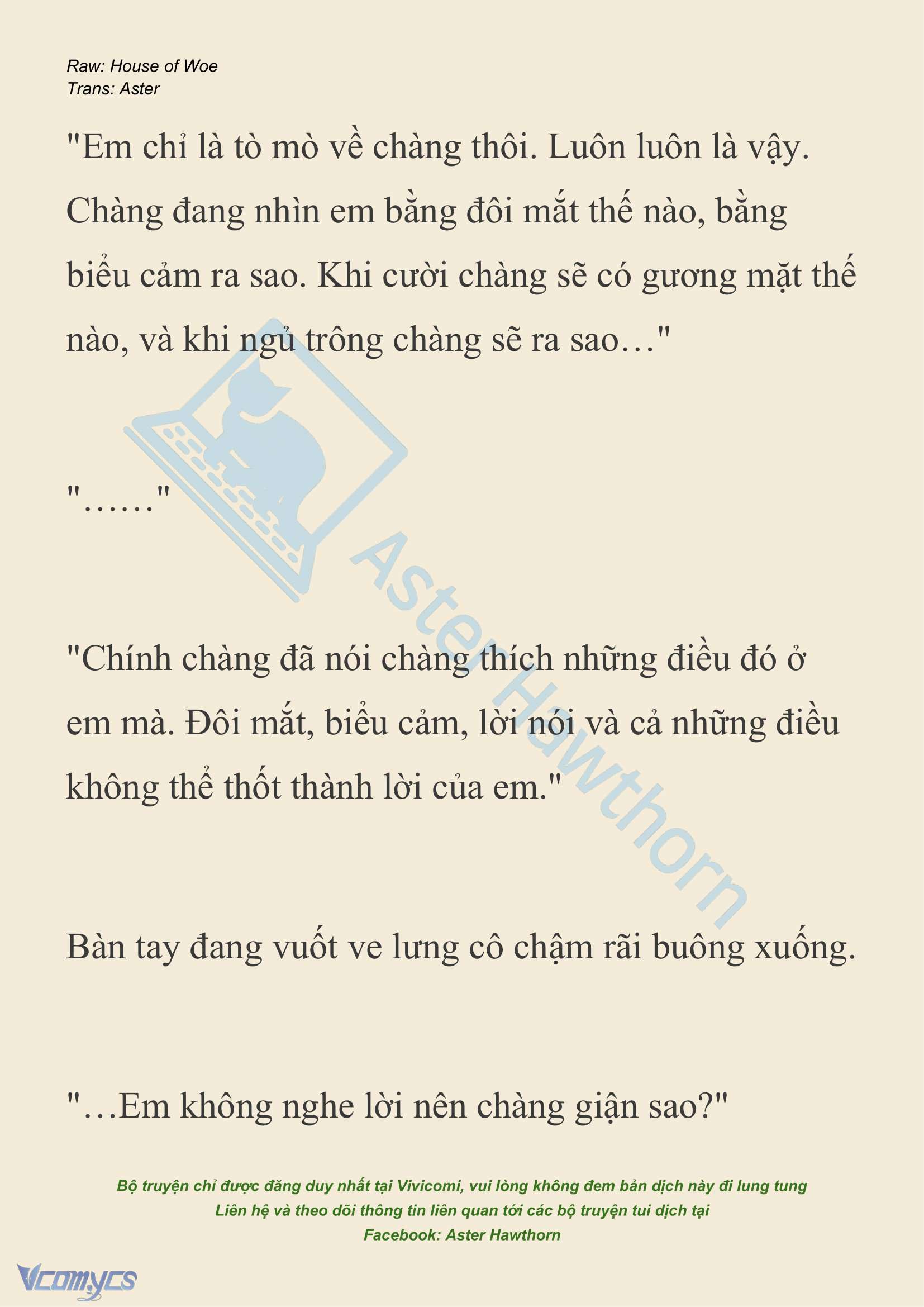 [NOVEL] Dành Cho Các Nữ Thần: Dành cho Psyche Chap 24 - Trang 2