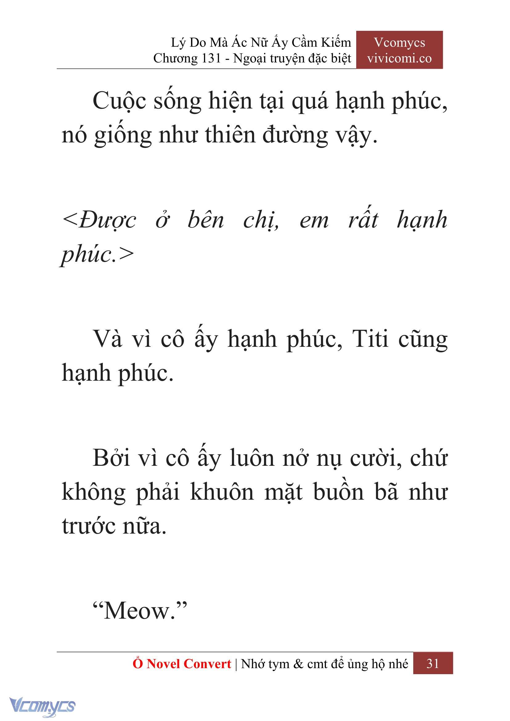[Novel] Lý Do Mà Ác Nữ Ấy Cầm Kiếm Chap 131 - Next 