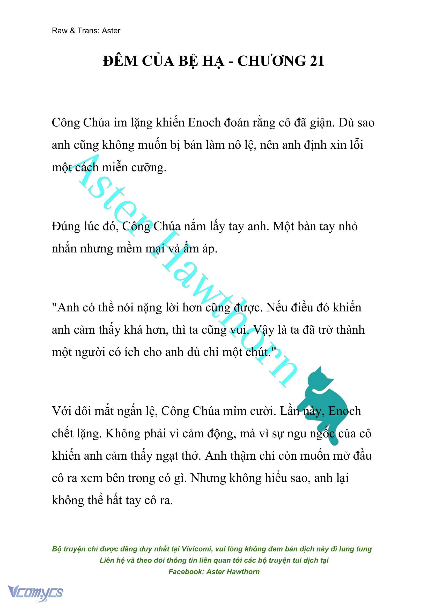 [NOVEL] Đêm Của Bệ Hạ Chap 21 - Trang 2