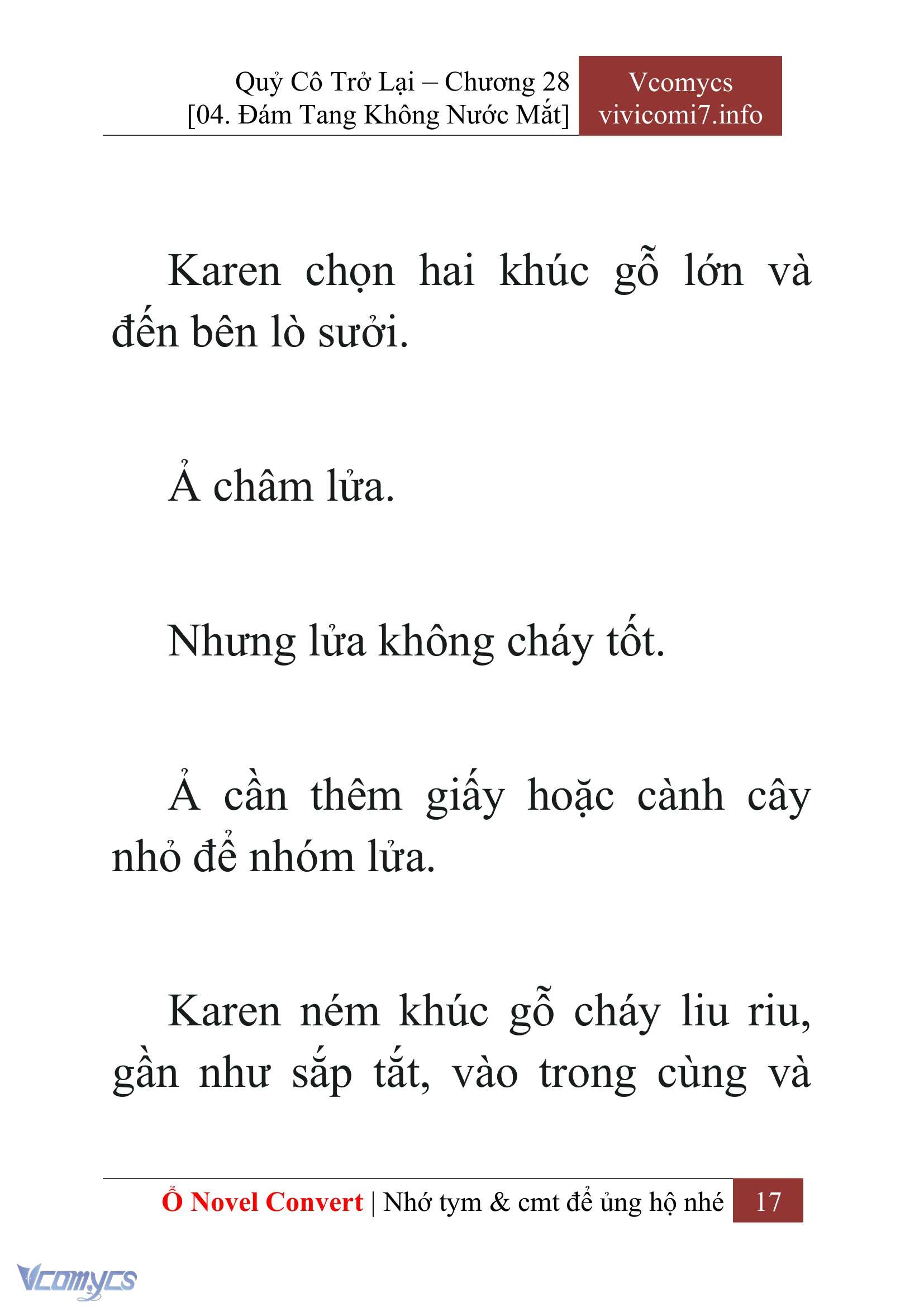 [Novel] Quý Cô Trở Lại Chap 28 - Trang 2