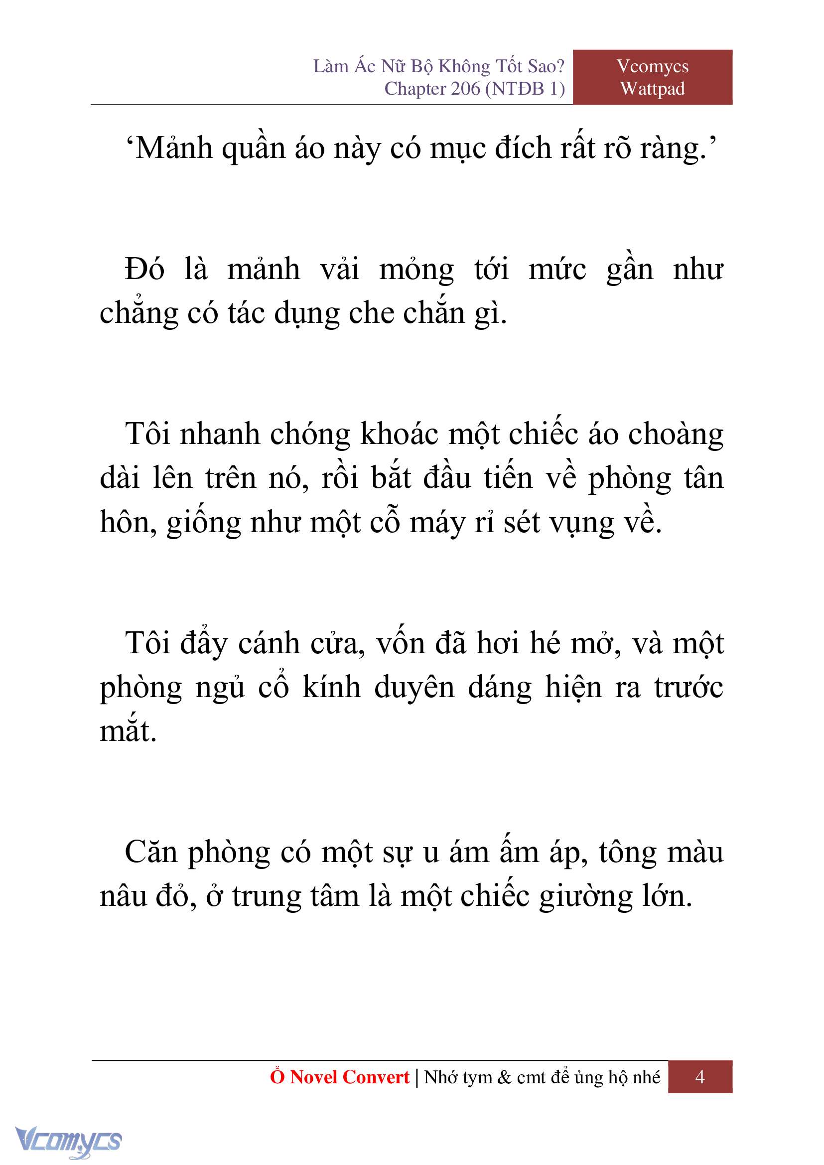 [Novel] Làm Ác Nữ Bộ Không Tốt Sao? Chap 206 - Trang 2