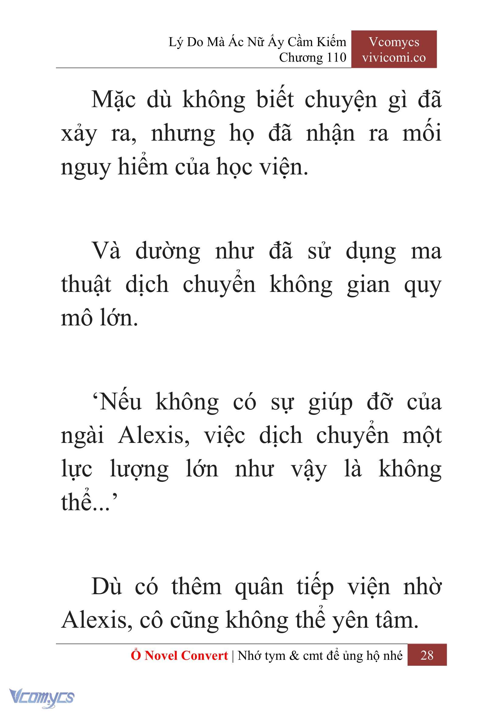 [Novel] Lý Do Mà Ác Nữ Ấy Cầm Kiếm Chap 110 - Trang 2