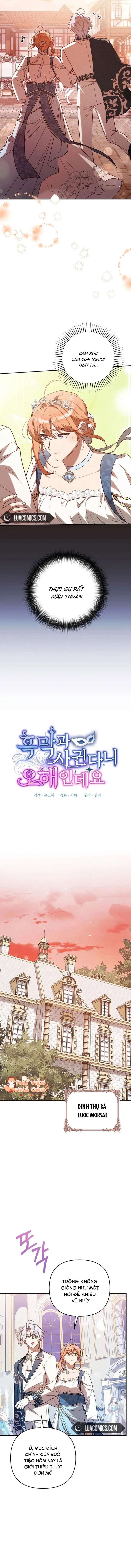 Có Hiểu Lầm Là Tôi Đang Hẹn Hò Với Kẻ Xấu Chap 23 - Trang 2