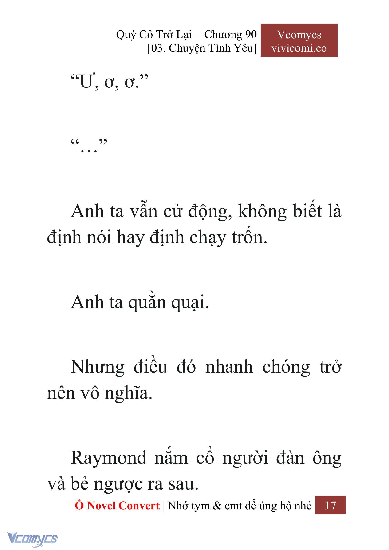 [Novel] Quý Cô Trở Lại Chap 90 - Trang 2