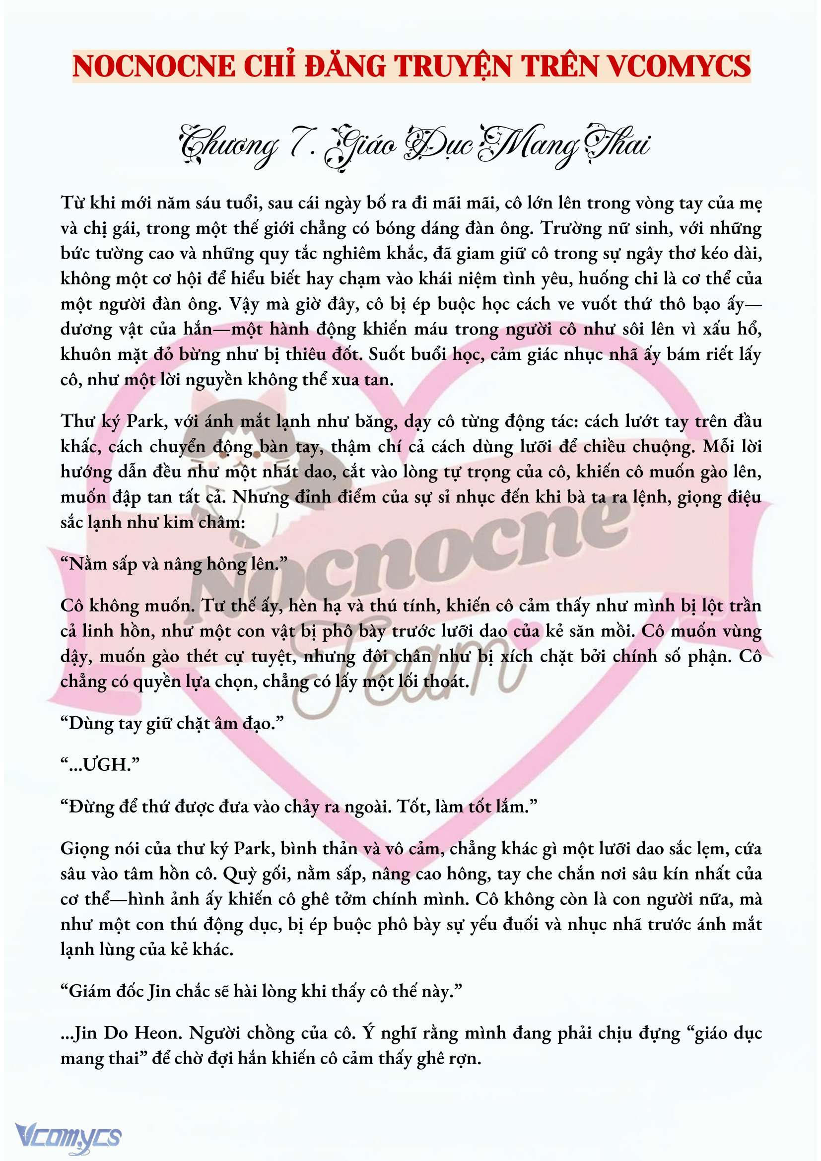 [NOVEL] MANG THAI, CƯỠNG ĐOẠT Chap 7 - Trang 2