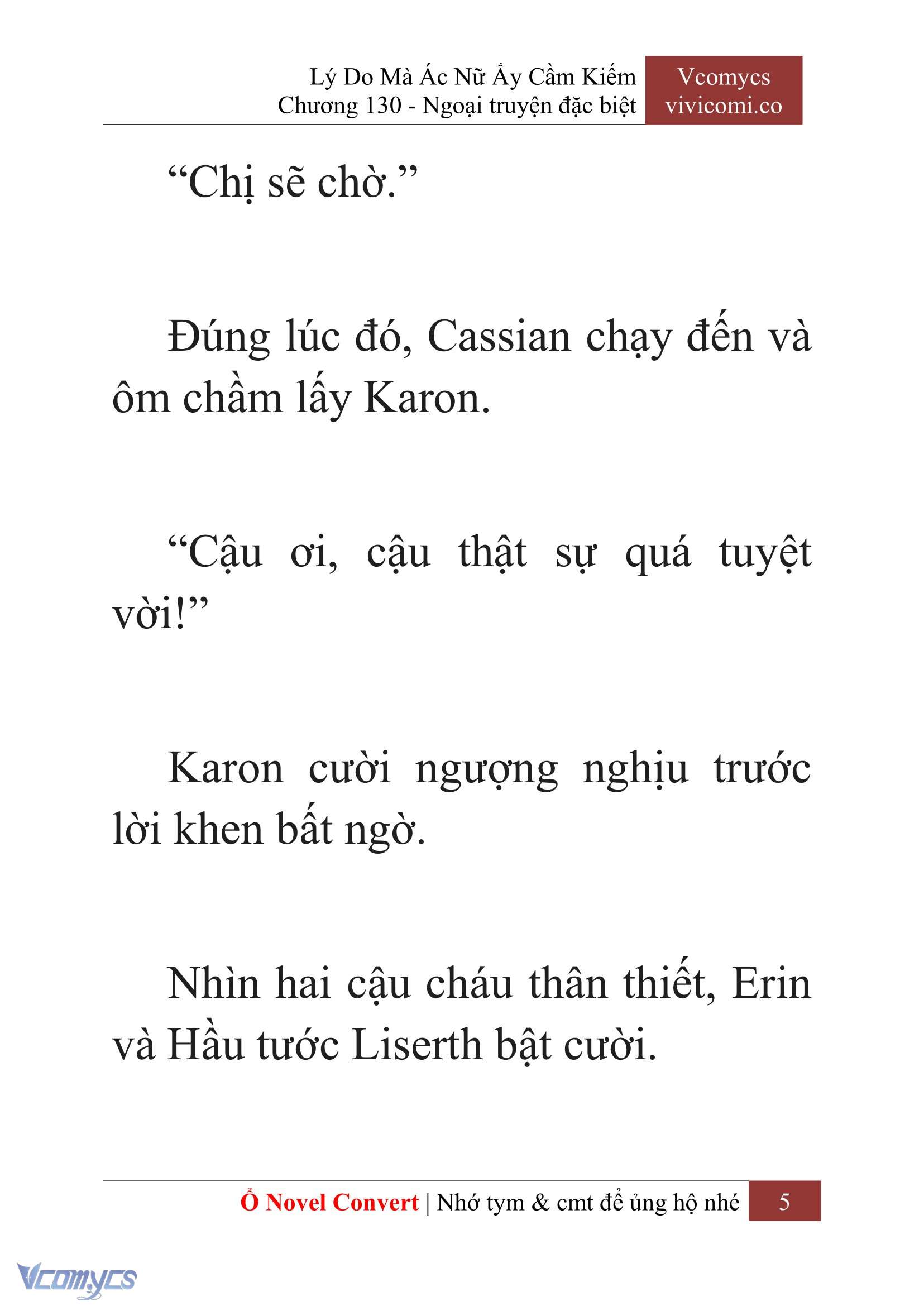 [Novel] Lý Do Mà Ác Nữ Ấy Cầm Kiếm Chap 130 - Next Chap 131