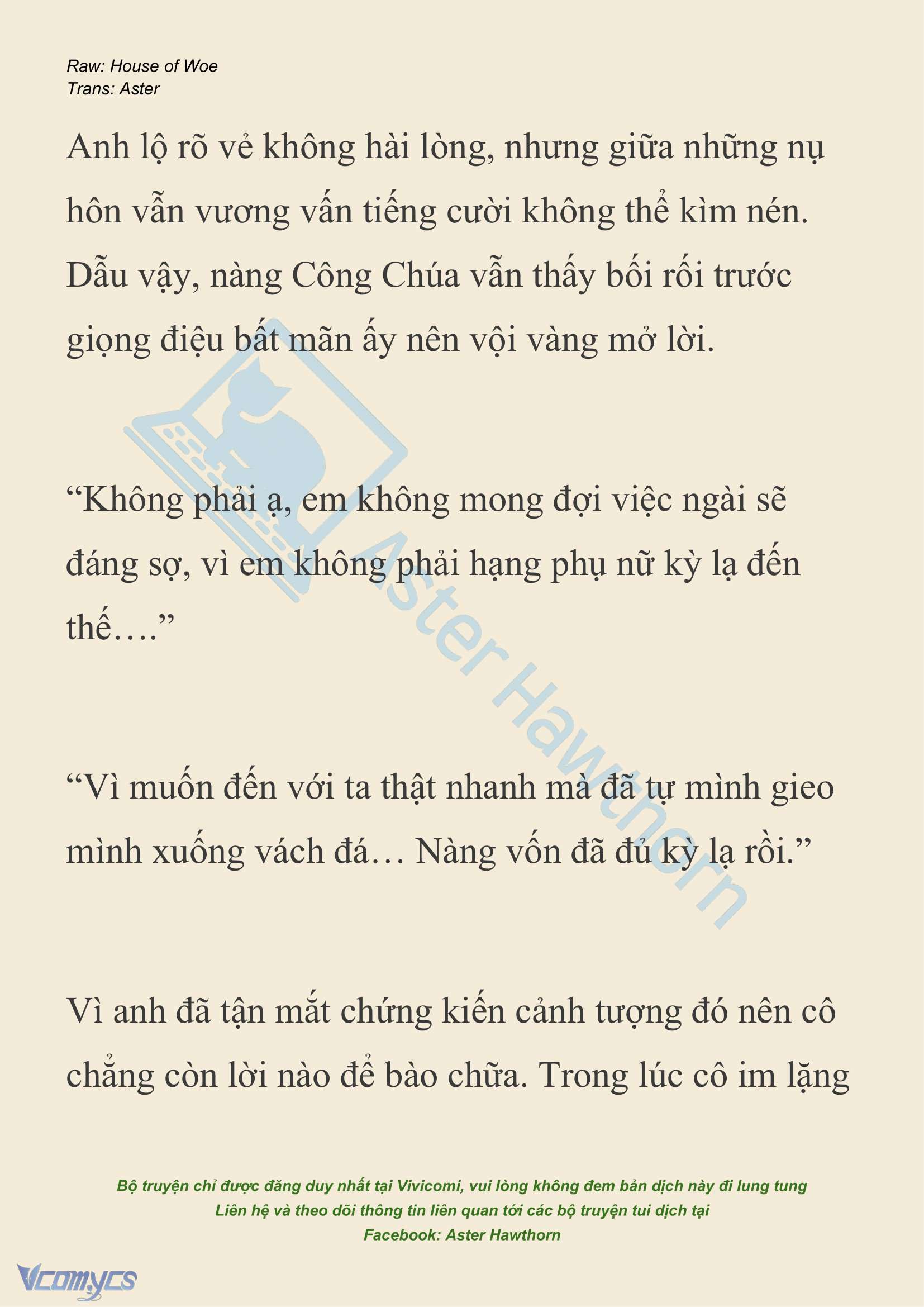 [NOVEL] Dành Cho Các Nữ Thần: Dành cho Psyche Chap 18 - Trang 2