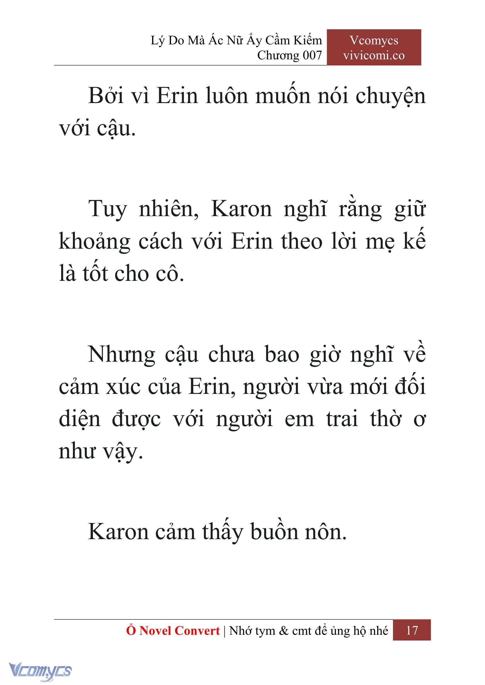 [Novel] Lý Do Mà Ác Nữ Ấy Cầm Kiếm Chap 7 - Trang 2