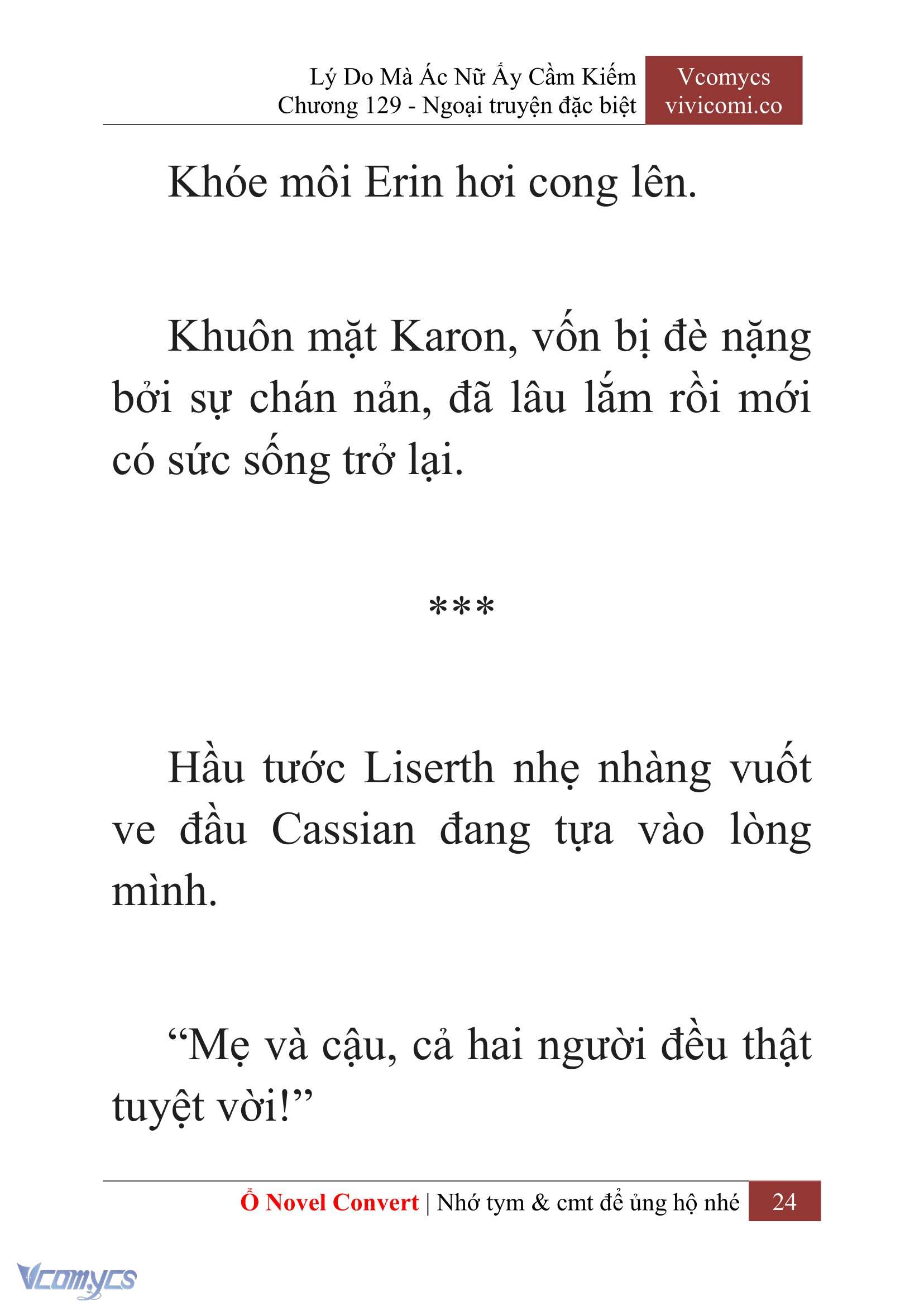 [Novel] Lý Do Mà Ác Nữ Ấy Cầm Kiếm Chap 129 - Next Chap 130
