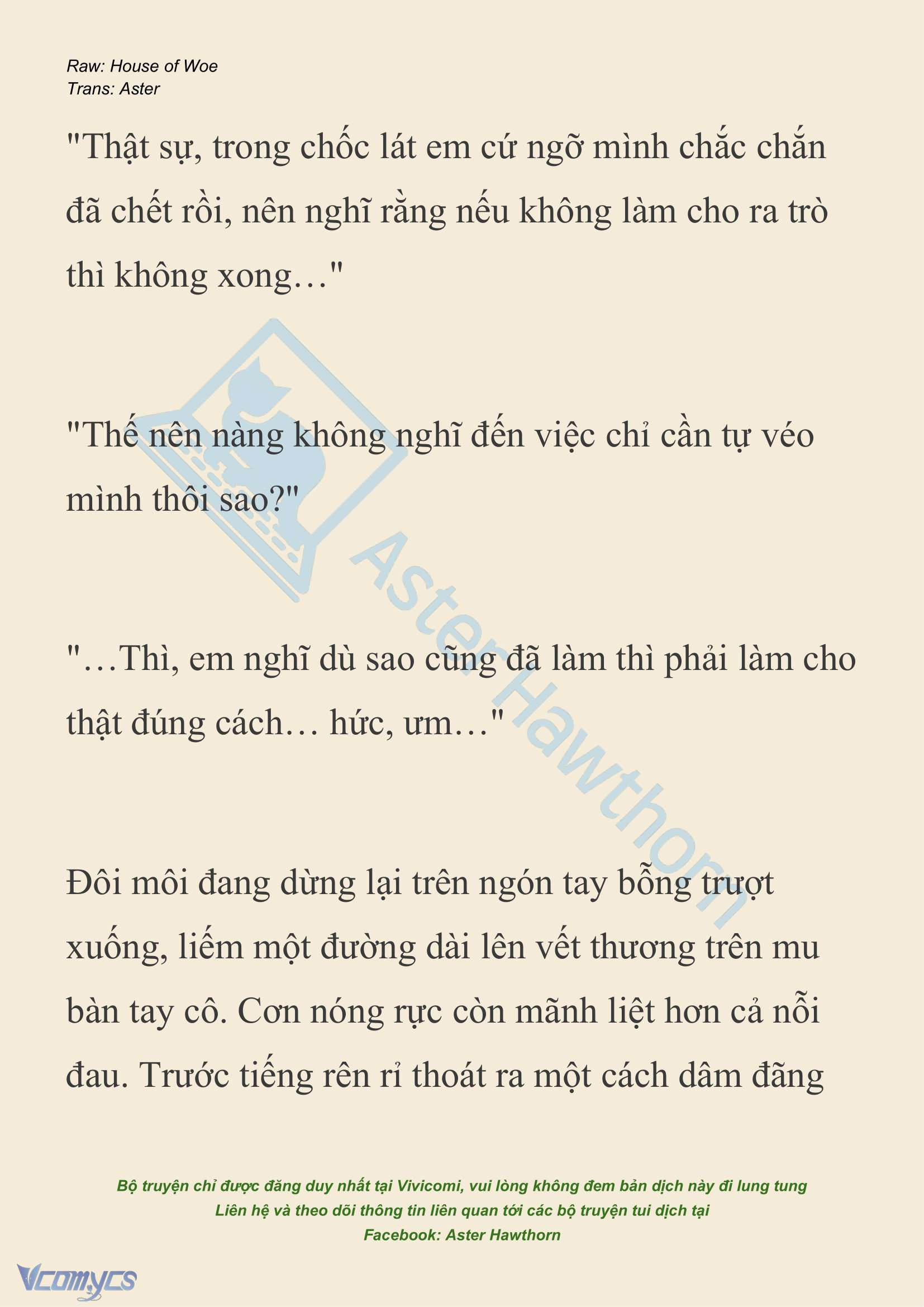[NOVEL] Dành Cho Các Nữ Thần: Dành cho Psyche Chap 18 - Trang 2