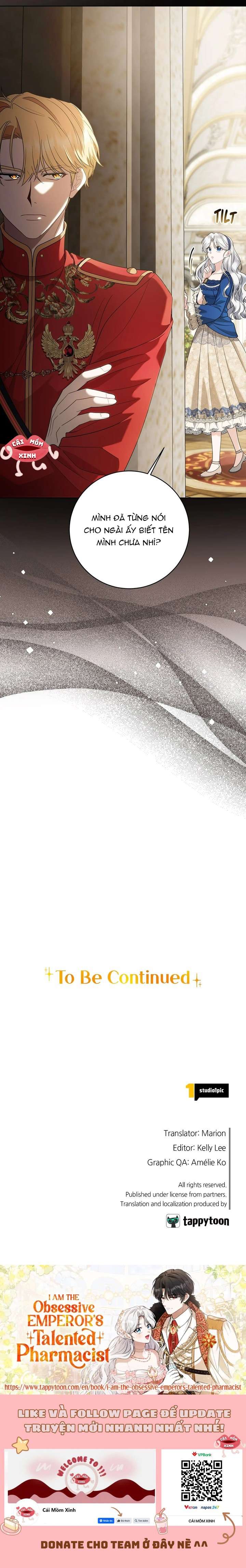 Nữ Dược Sư Của Vị Hoàng Đế Si Tình Chap 10 - Trang 2