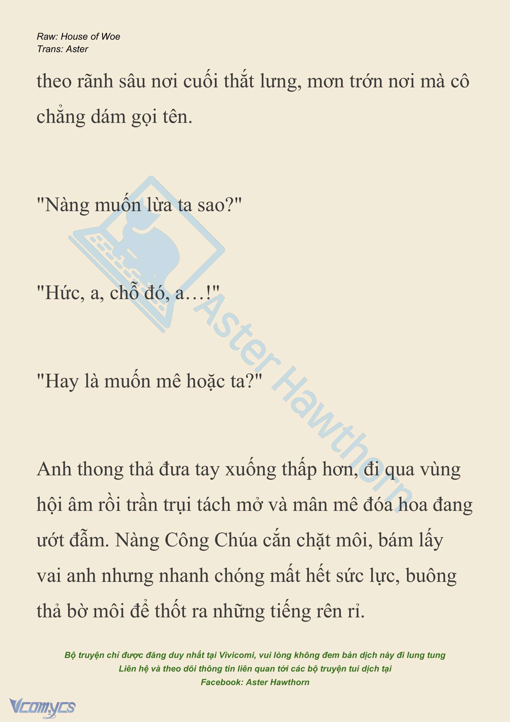 [NOVEL] Dành Cho Các Nữ Thần: Dành cho Psyche Chap 18 - Trang 2