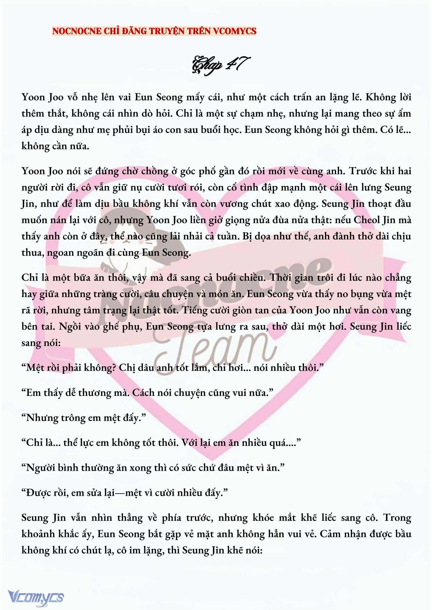 [NOVEL] CHÚNG TA KẾT THÚC VÀO MÙA THU Chap 47 - Trang 2