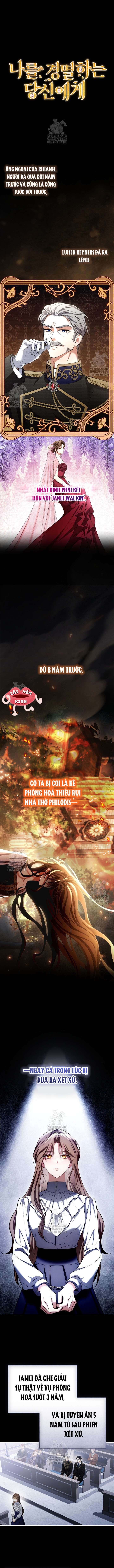 Hôn Phu À, Ta Biết Chàng Ghét Ta Chap 1 - Trang 2