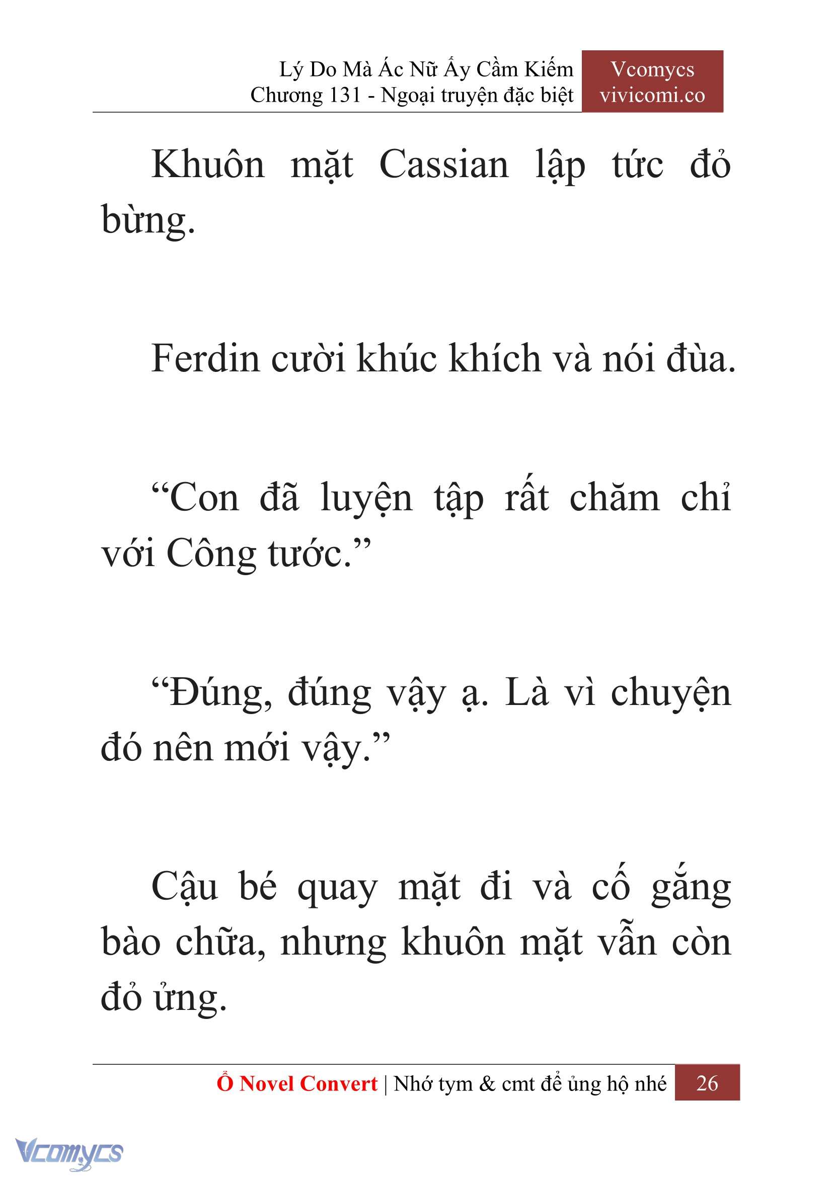 [Novel] Lý Do Mà Ác Nữ Ấy Cầm Kiếm Chap 131 - Next 