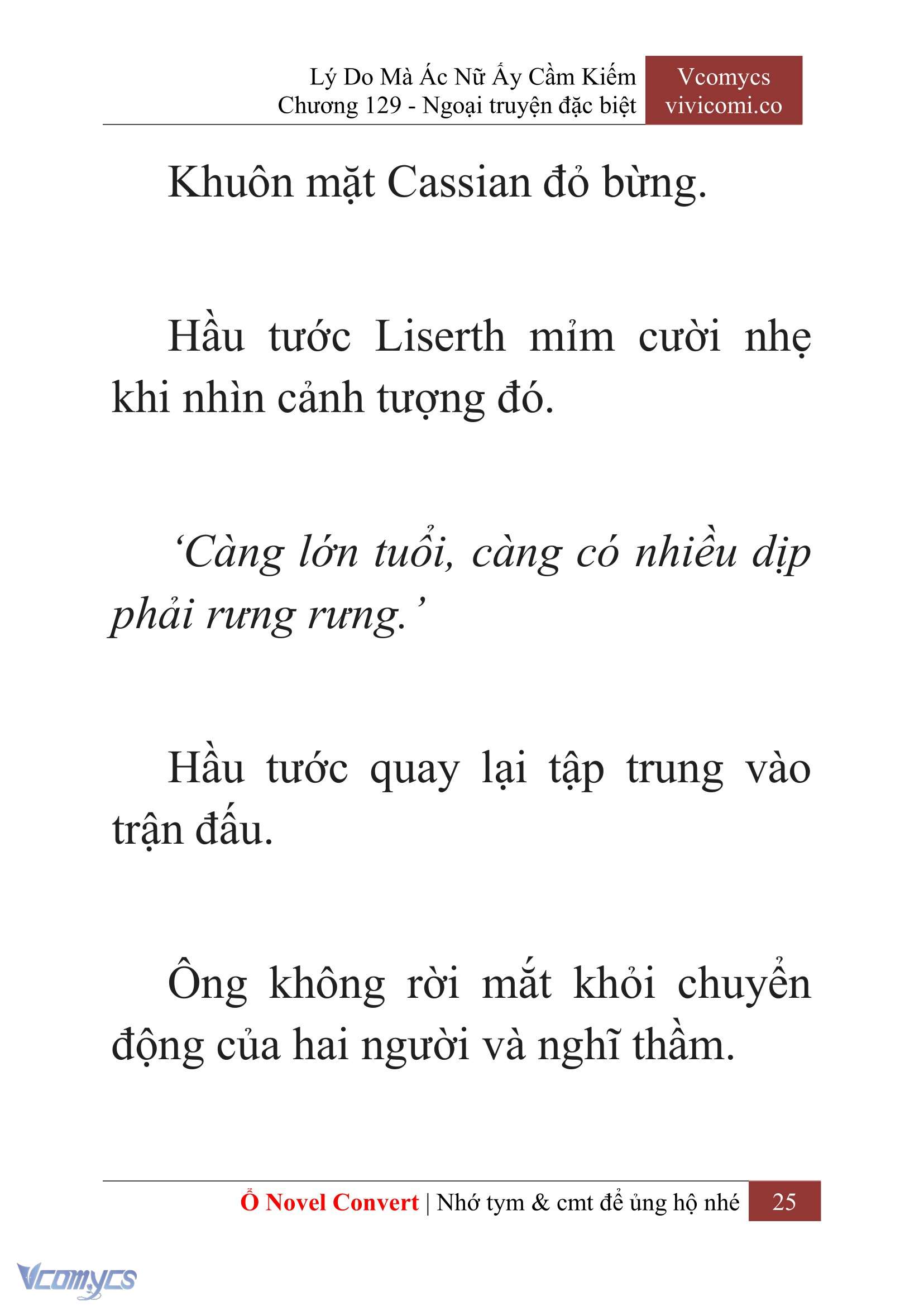 [Novel] Lý Do Mà Ác Nữ Ấy Cầm Kiếm Chap 129 - Next Chap 130