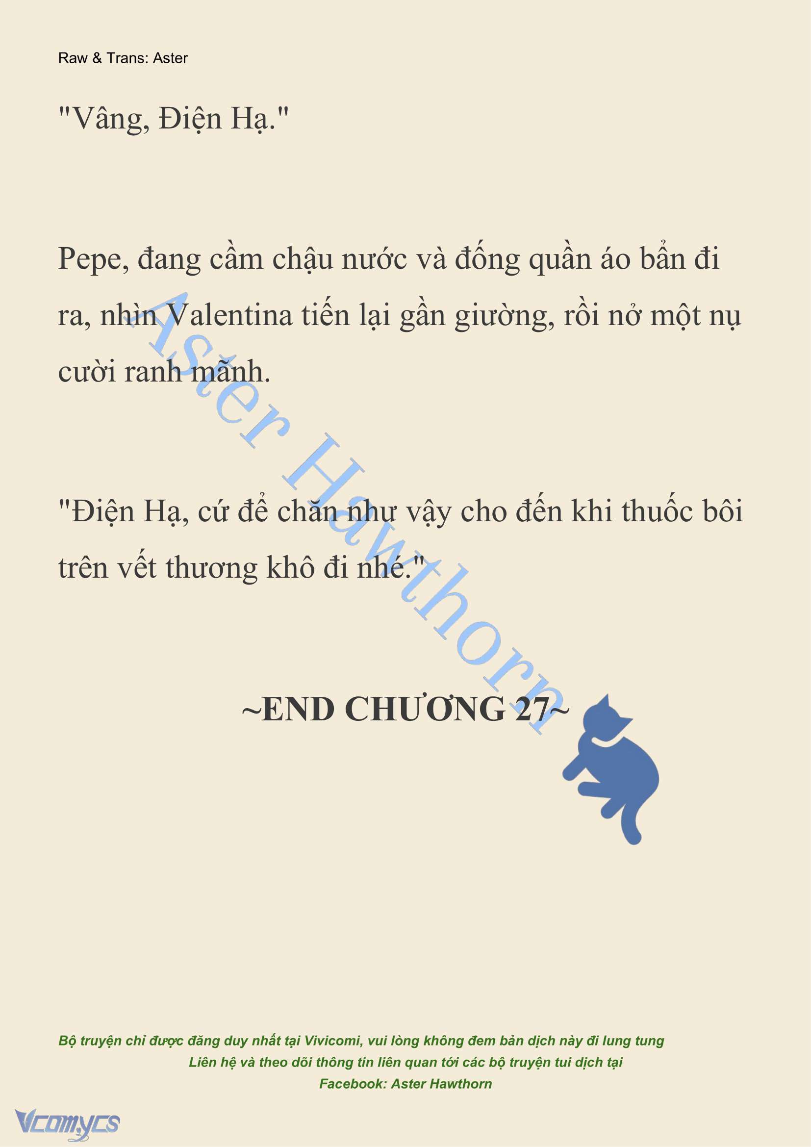 [NOVEL] Thiên Đường Của Valentina Chap 27 - Trang 2