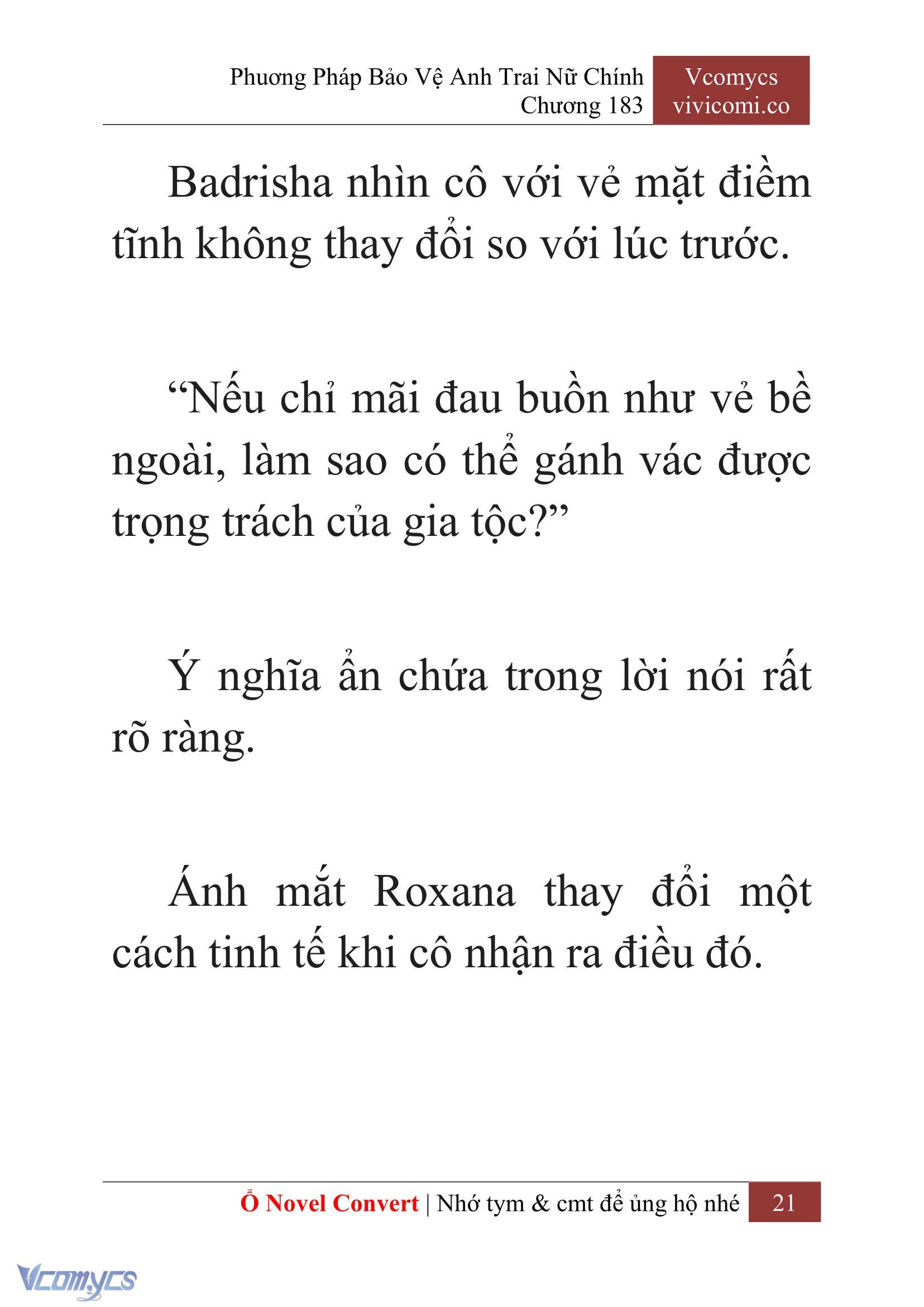 [Novel] Phương Pháp Bảo Vệ Anh Trai Nữ Chính Chap 183 - Trang 2