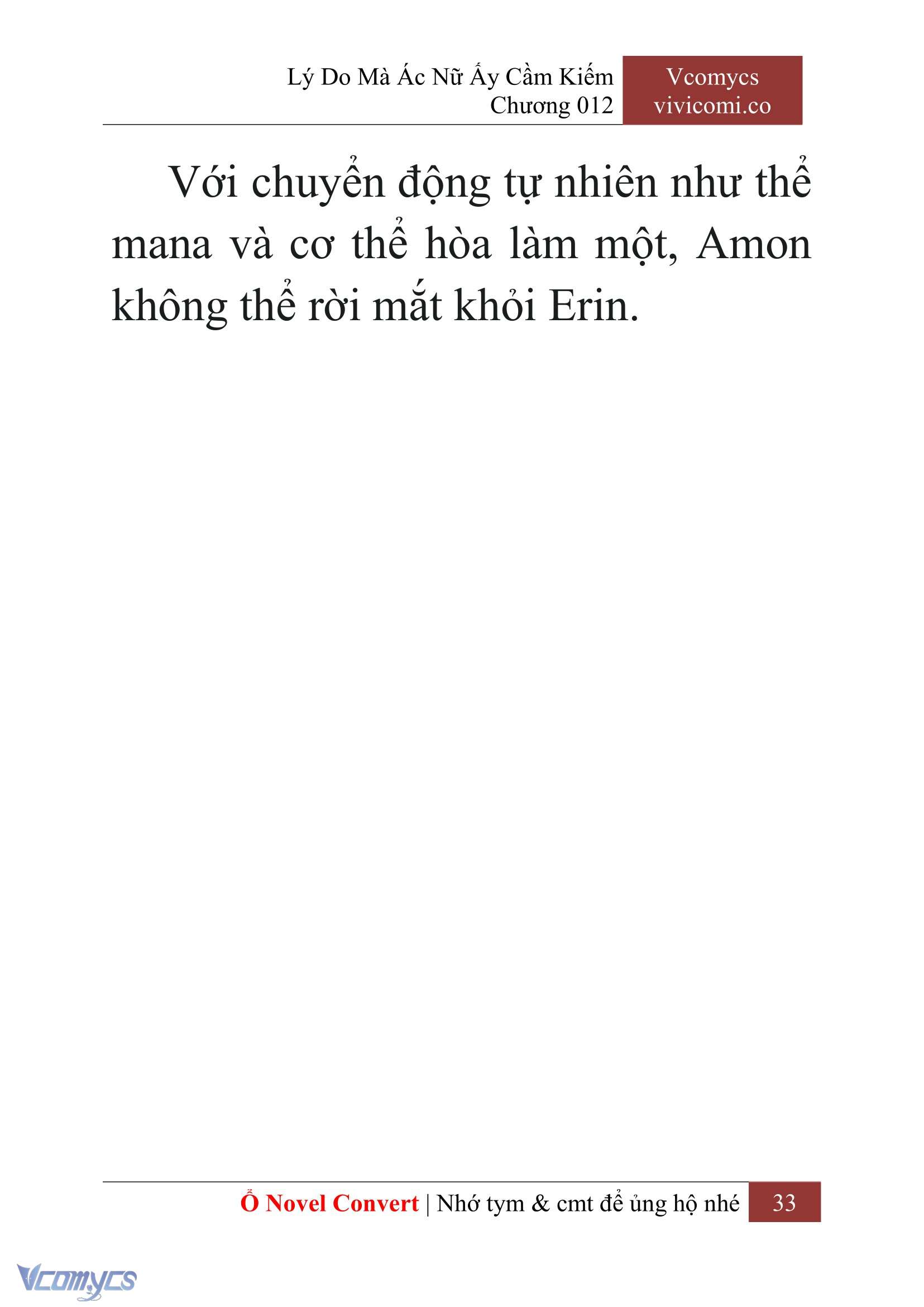 [Novel] Lý Do Mà Ác Nữ Ấy Cầm Kiếm Chap 12 - Trang 2