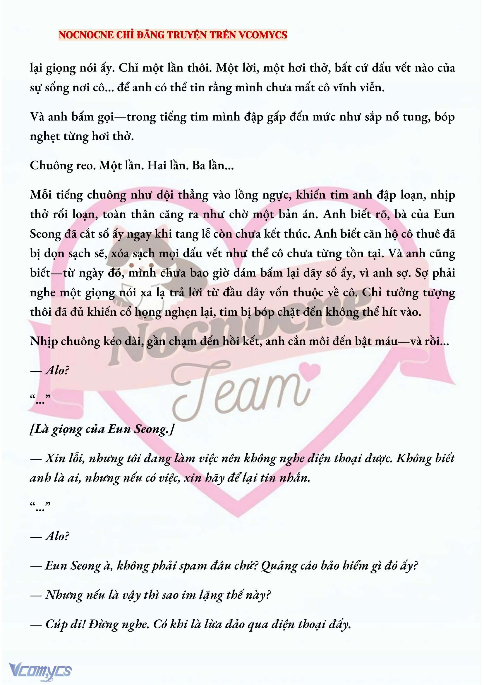 [NOVEL] CHÚNG TA KẾT THÚC VÀO MÙA THU Chap 62 - Trang 2