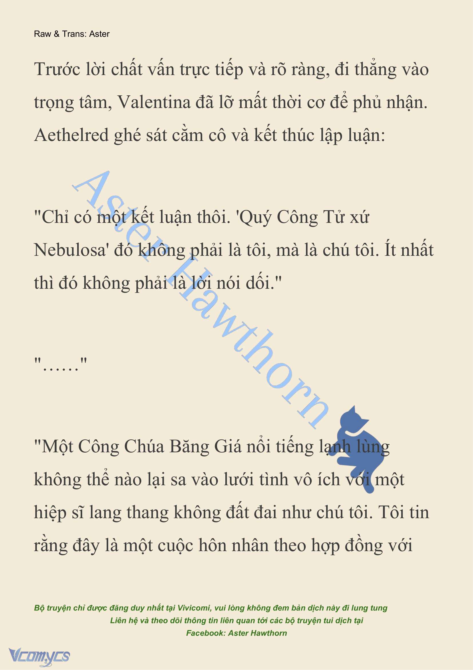 [NOVEL] Thiên Đường Của Valentina Chap 10 - Trang 2