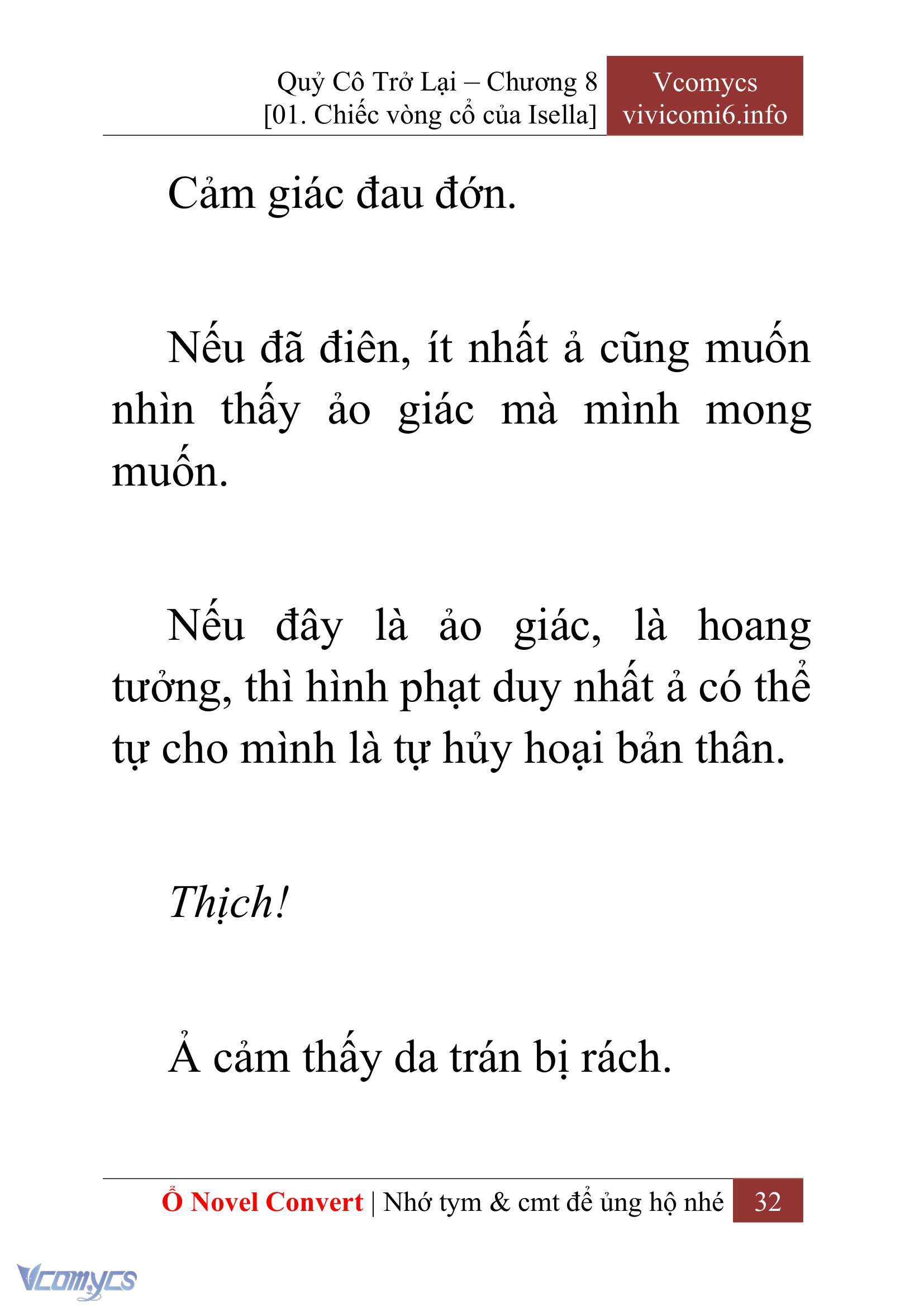 [Novel] Quý Cô Trở Lại Chap 8 - Trang 2