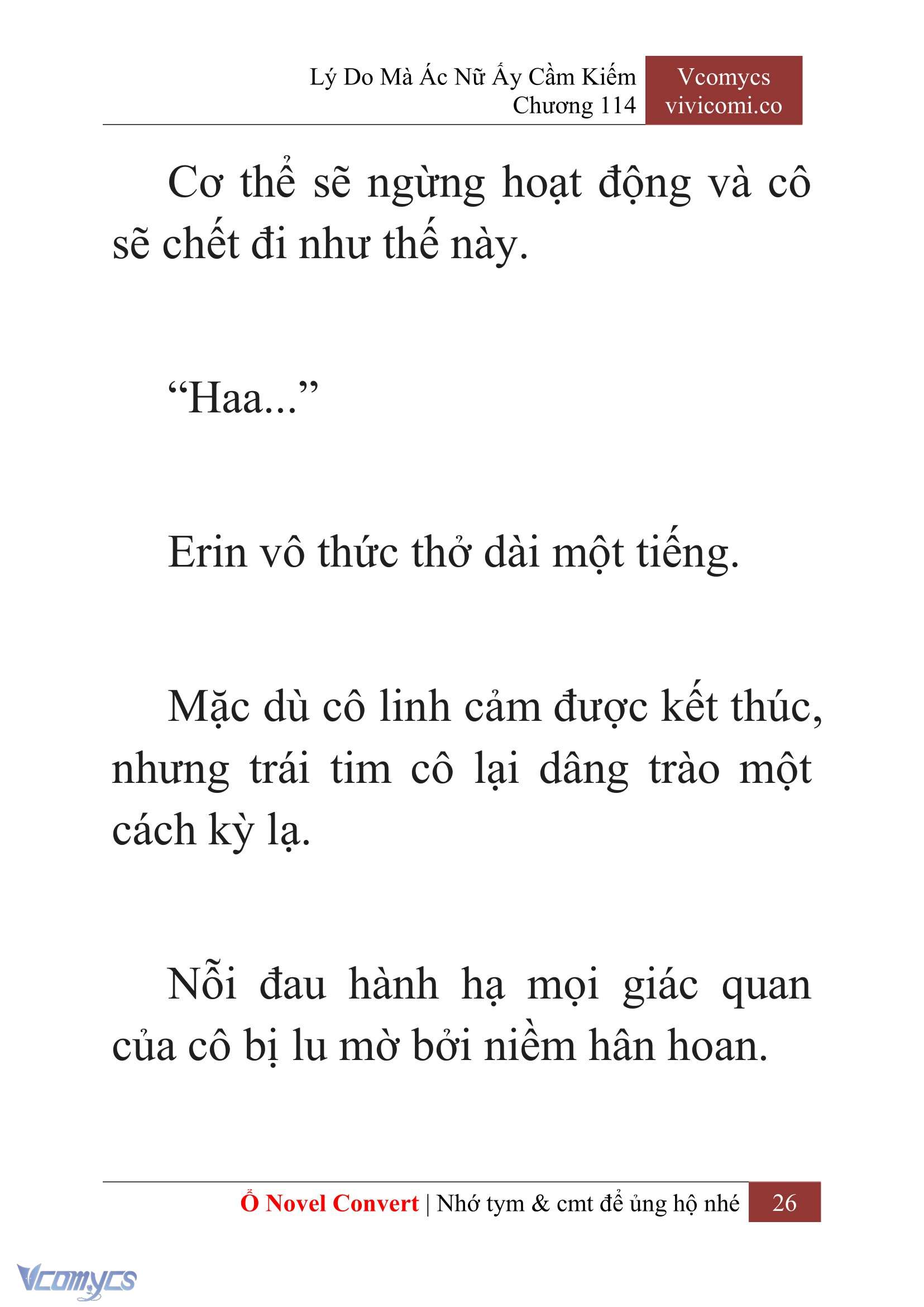 [Novel] Lý Do Mà Ác Nữ Ấy Cầm Kiếm Chap 114 - Trang 2