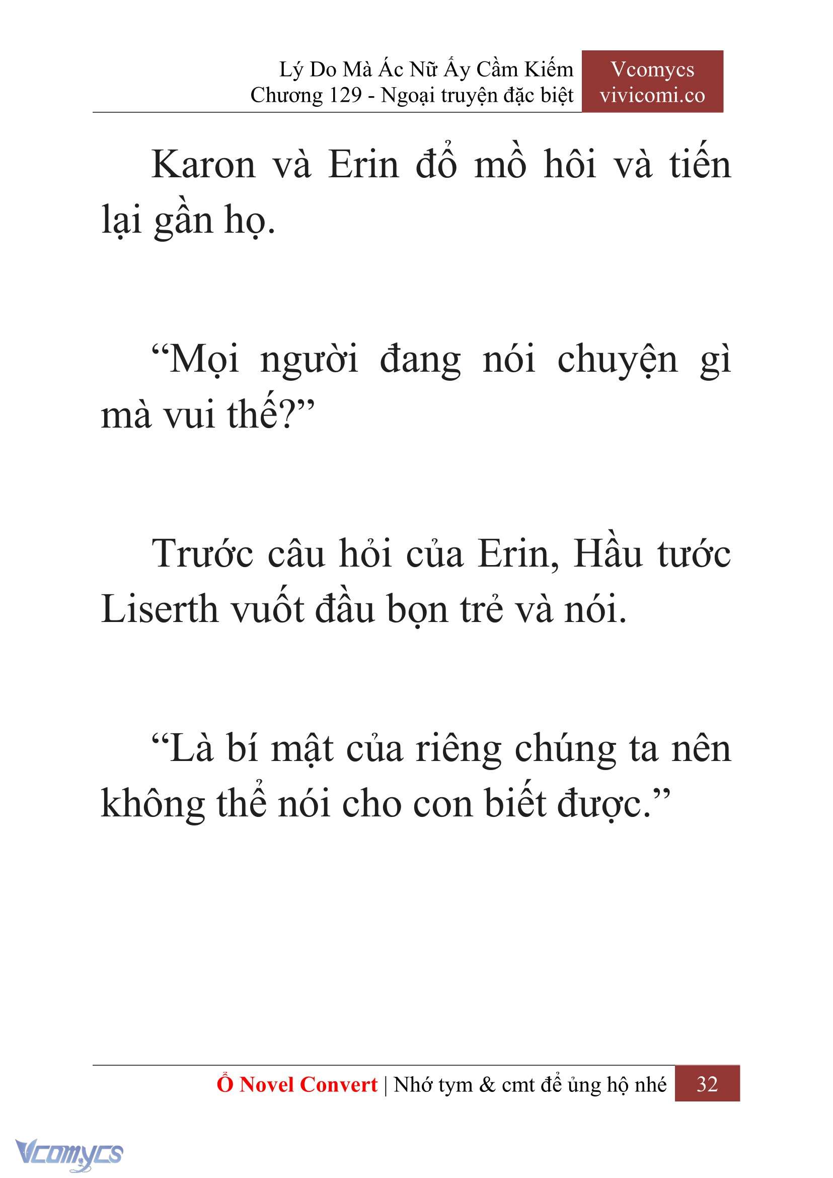 [Novel] Lý Do Mà Ác Nữ Ấy Cầm Kiếm Chap 129 - Next Chap 130