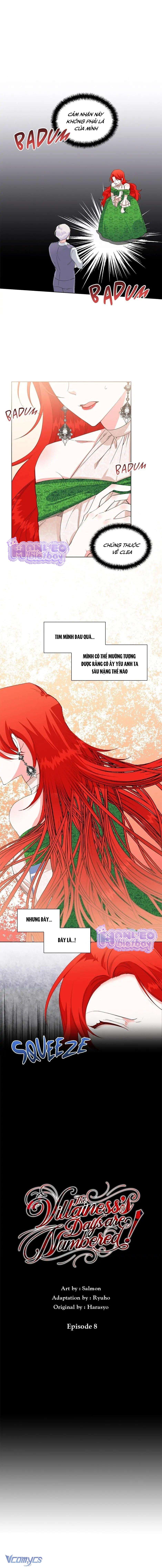 Cái Kết Có Hậu Của Nhân Vật Phản Diện Chap 8 - Next Chap 9