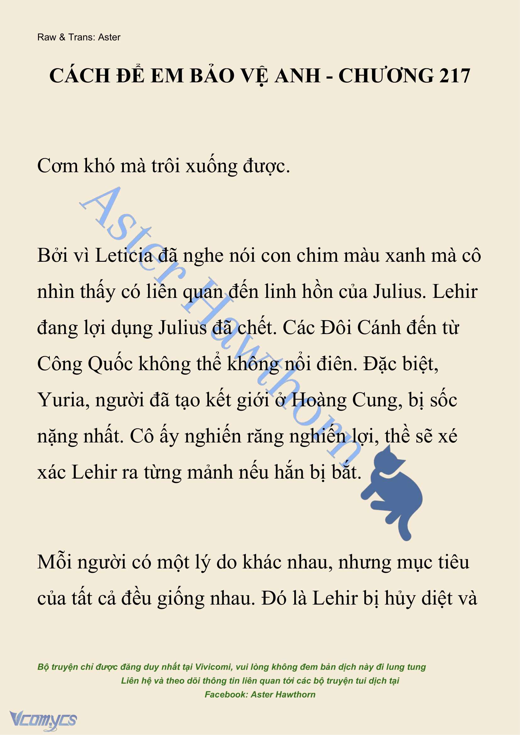 [NOVEL] Cách Để Em Bảo Vệ Anh Chap 217 - Trang 2