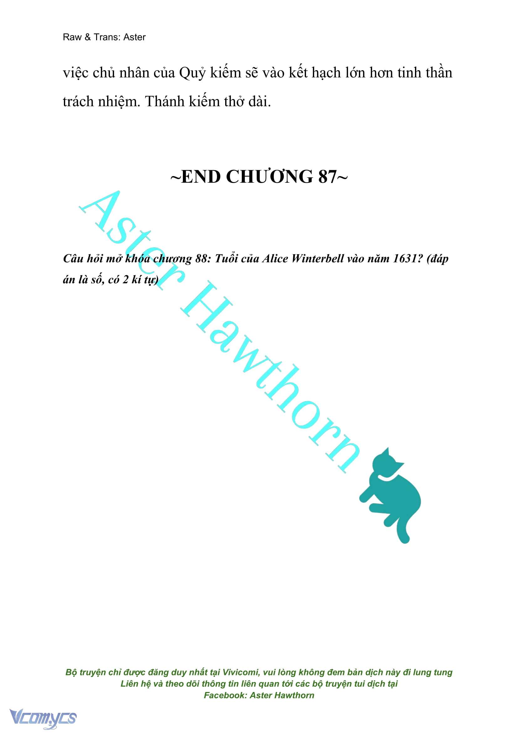 [NOVEL] Đóa Hoa Cầm Kiếm Chap 87 - Trang 2