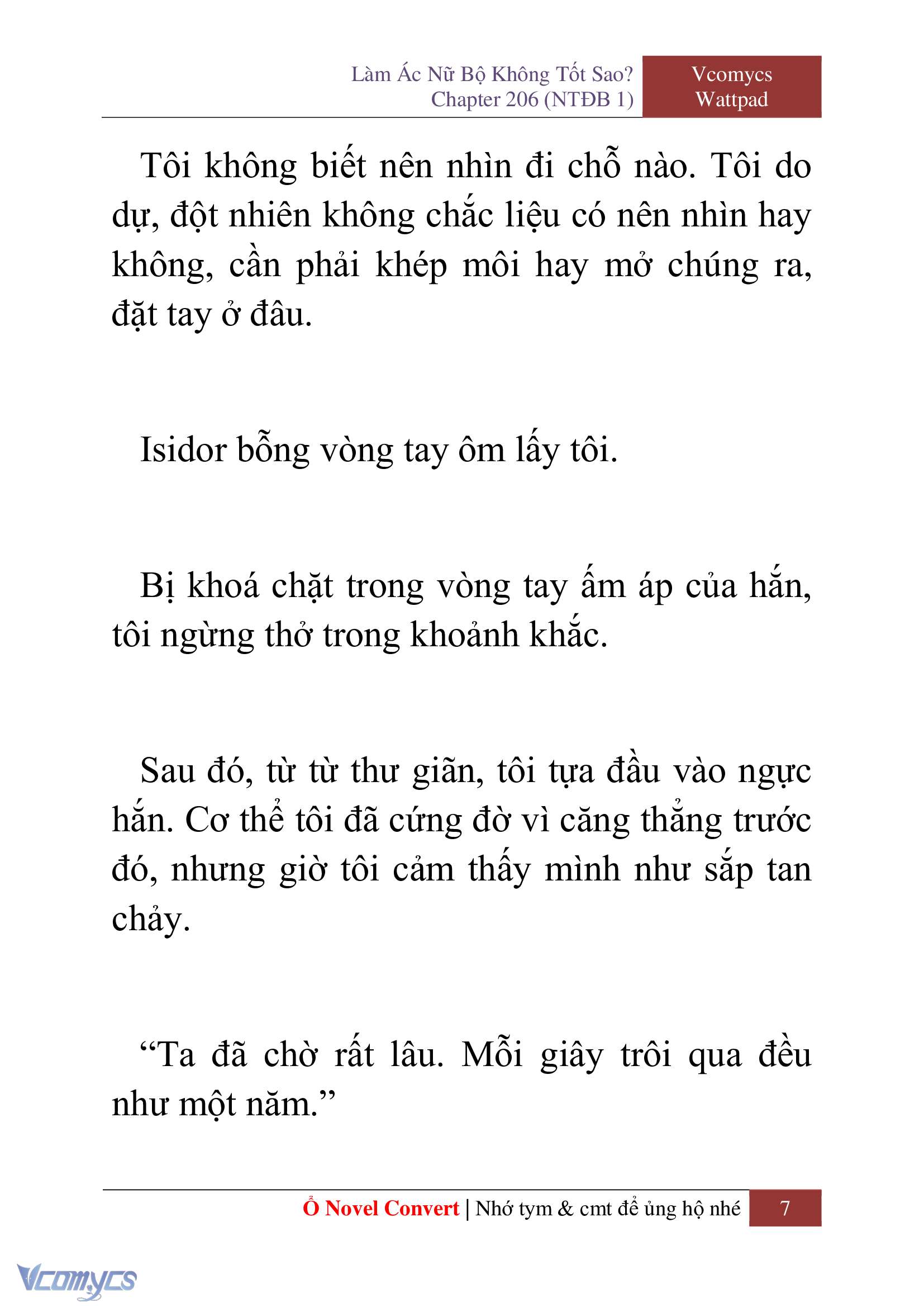 [Novel] Làm Ác Nữ Bộ Không Tốt Sao? Chap 206 - Trang 2