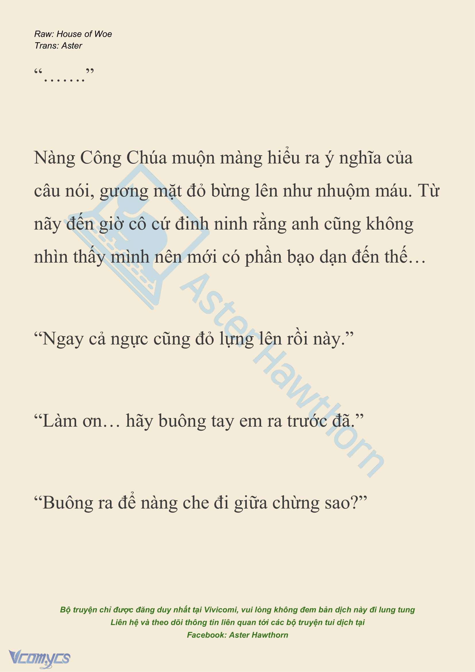 [NOVEL] Dành Cho Các Nữ Thần: Dành cho Psyche Chap 18 - Trang 2