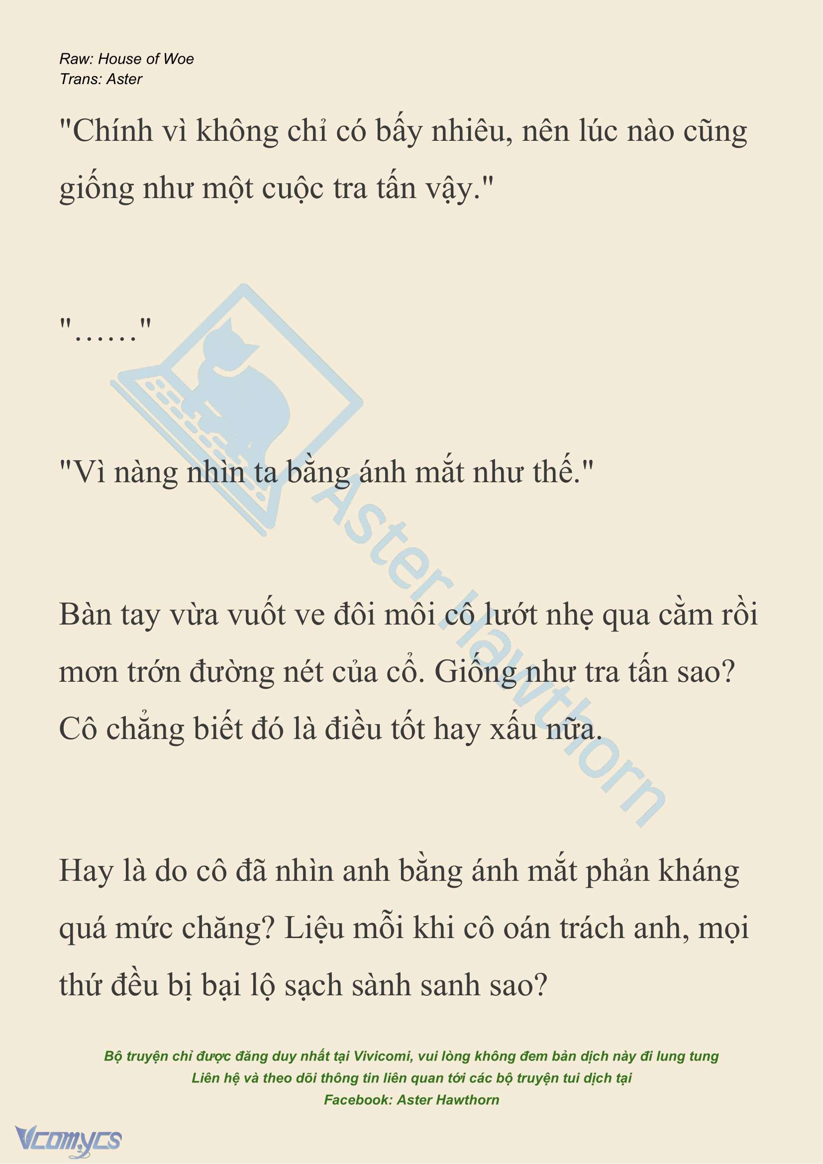 [NOVEL] Dành Cho Các Nữ Thần: Dành cho Psyche Chap 24 - Trang 2