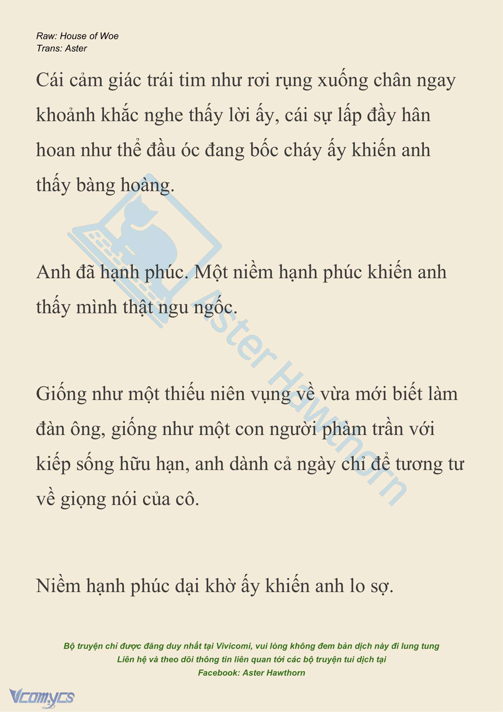 [NOVEL] Dành Cho Các Nữ Thần: Dành cho Psyche Chap 25 - Trang 2