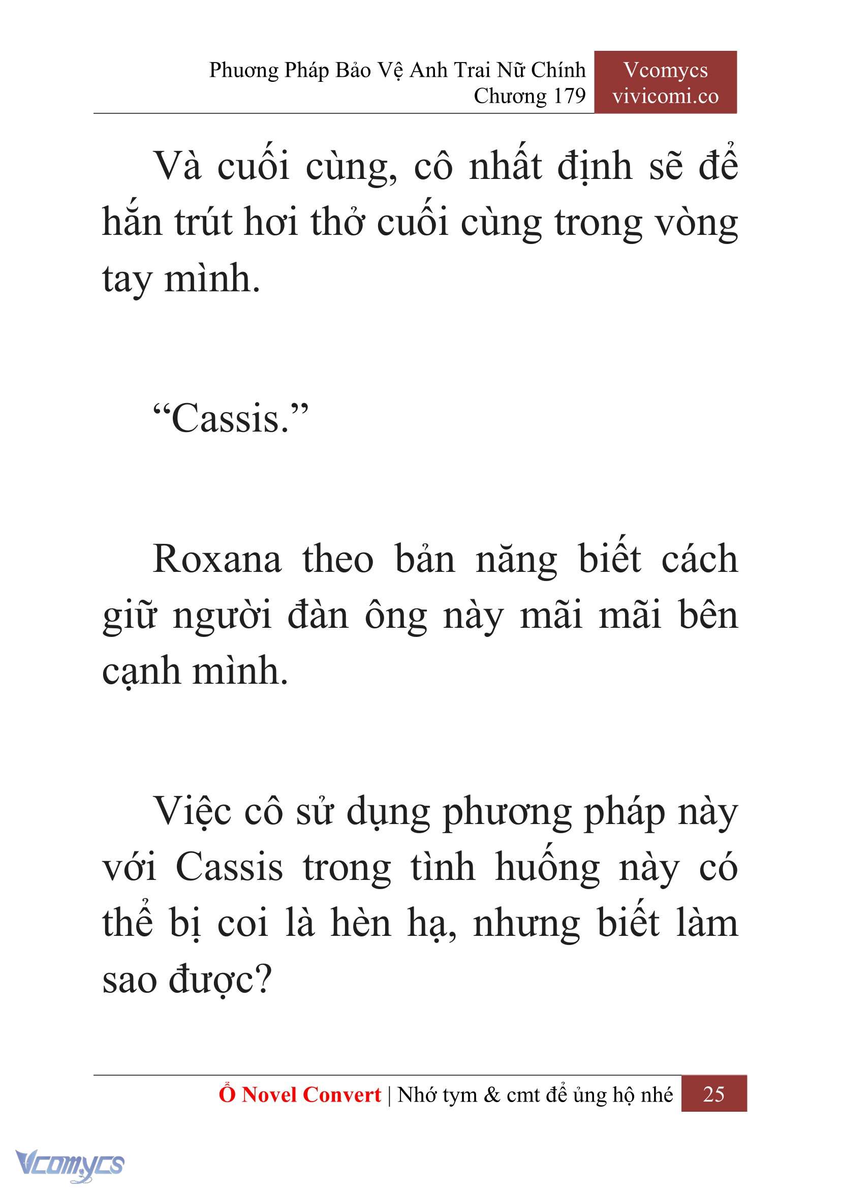 [Novel] Phương Pháp Bảo Vệ Anh Trai Nữ Chính Chap 179 - Trang 2