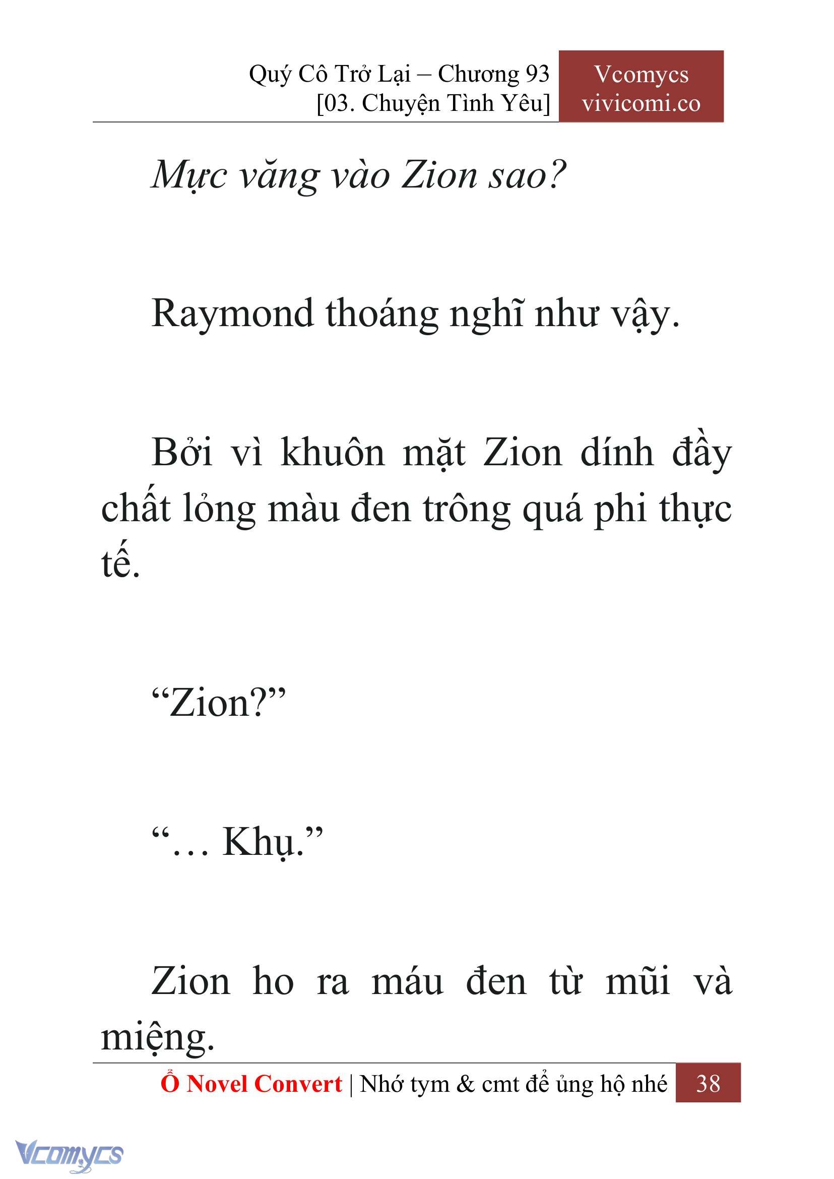 [Novel] Quý Cô Trở Lại Chap 93 - Trang 2