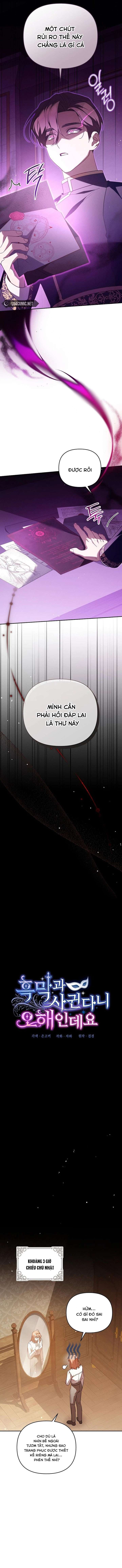 Có Hiểu Lầm Là Tôi Đang Hẹn Hò Với Kẻ Xấu Chap 22 - Trang 2