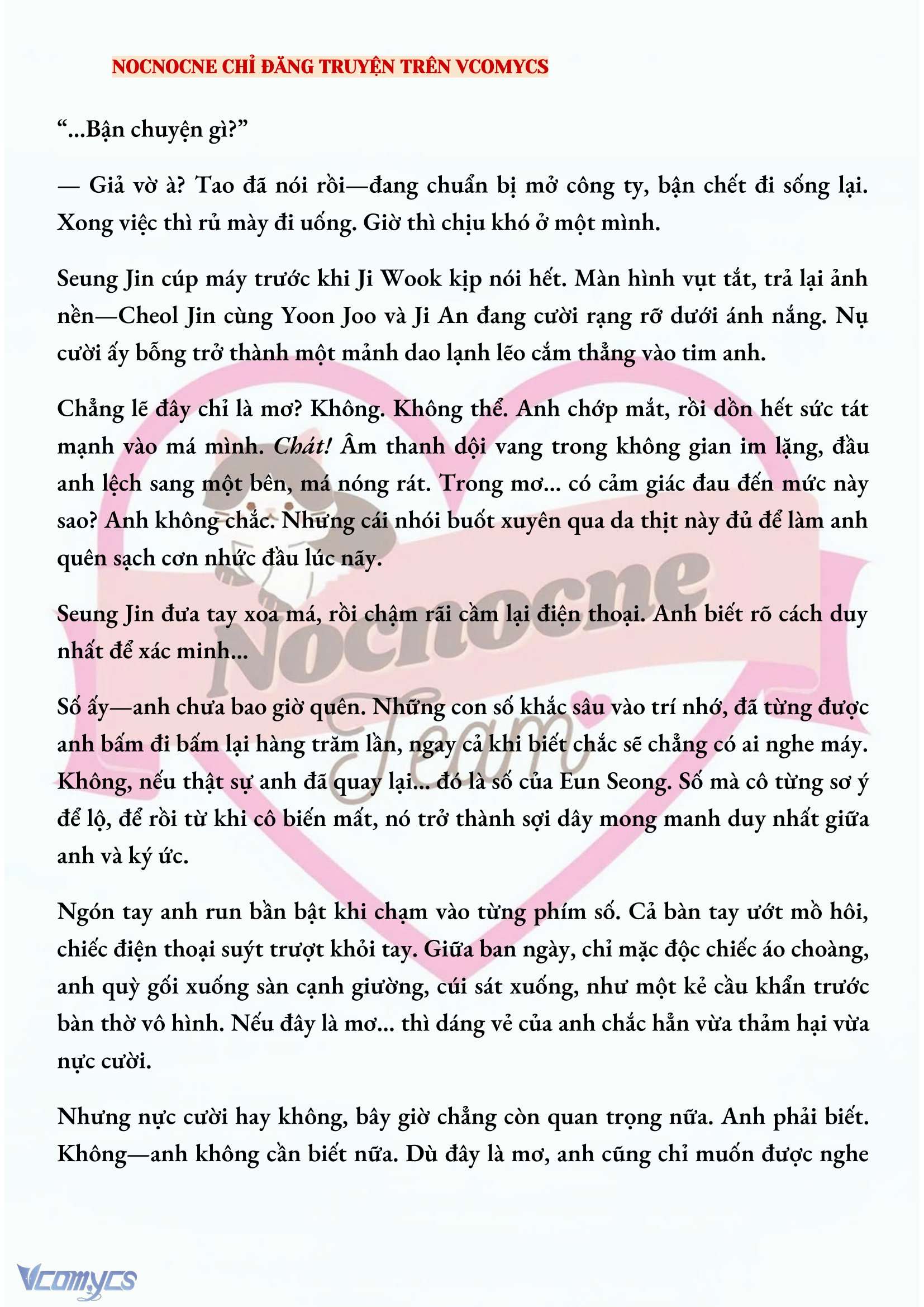 [NOVEL] CHÚNG TA KẾT THÚC VÀO MÙA THU Chap 62 - Trang 2