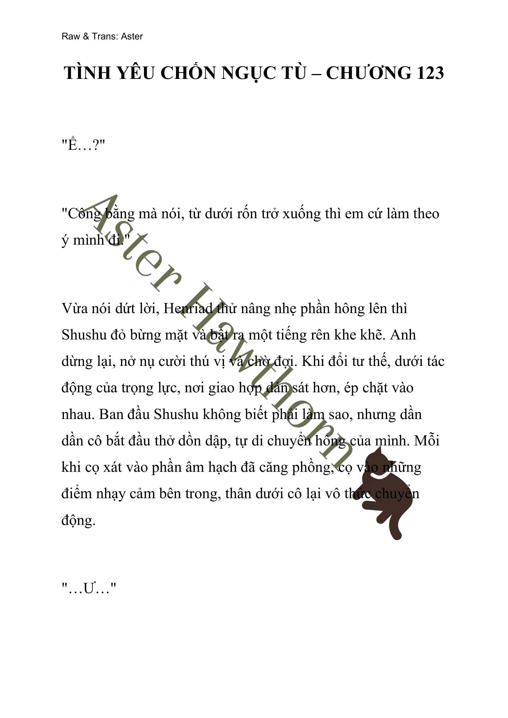 [NOVEL] Tình Yêu Chốn Ngục Tù Chap 123 - Trang 2